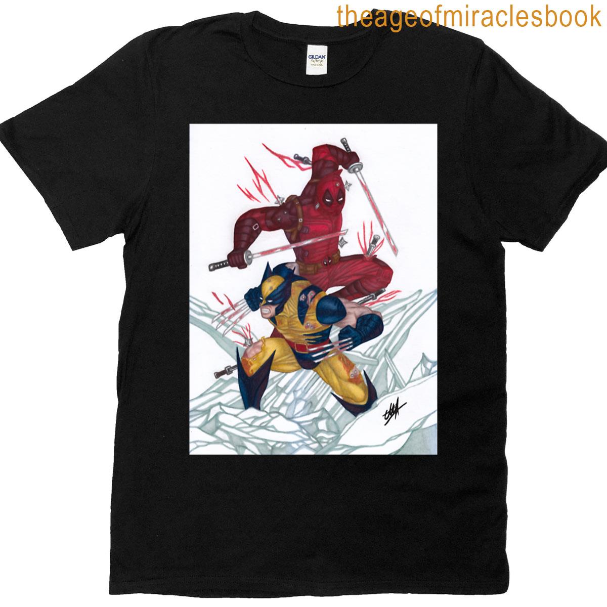 Deadpool Wolverine T-shirt