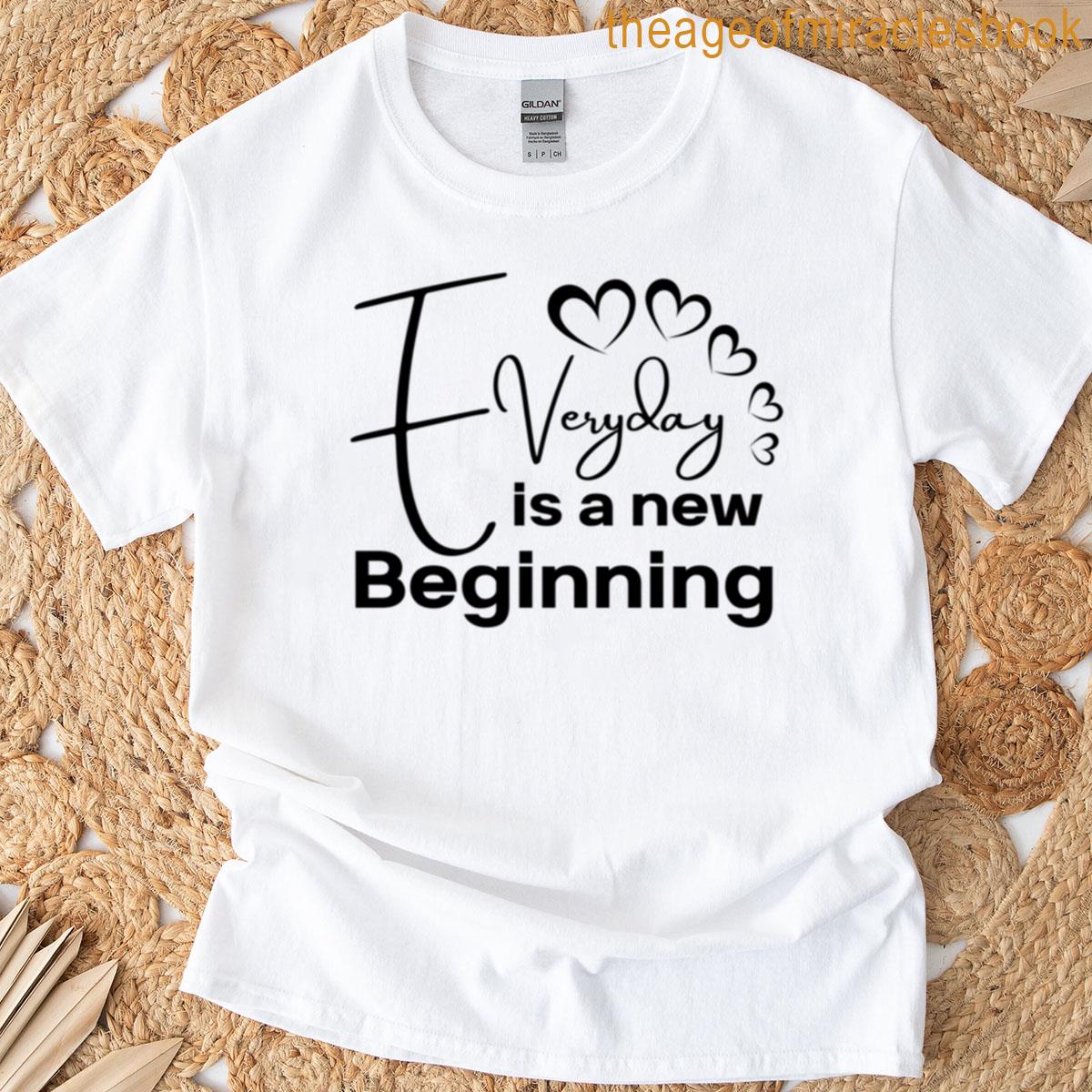 Everyday Is A New Beginning Oversized T-shirt