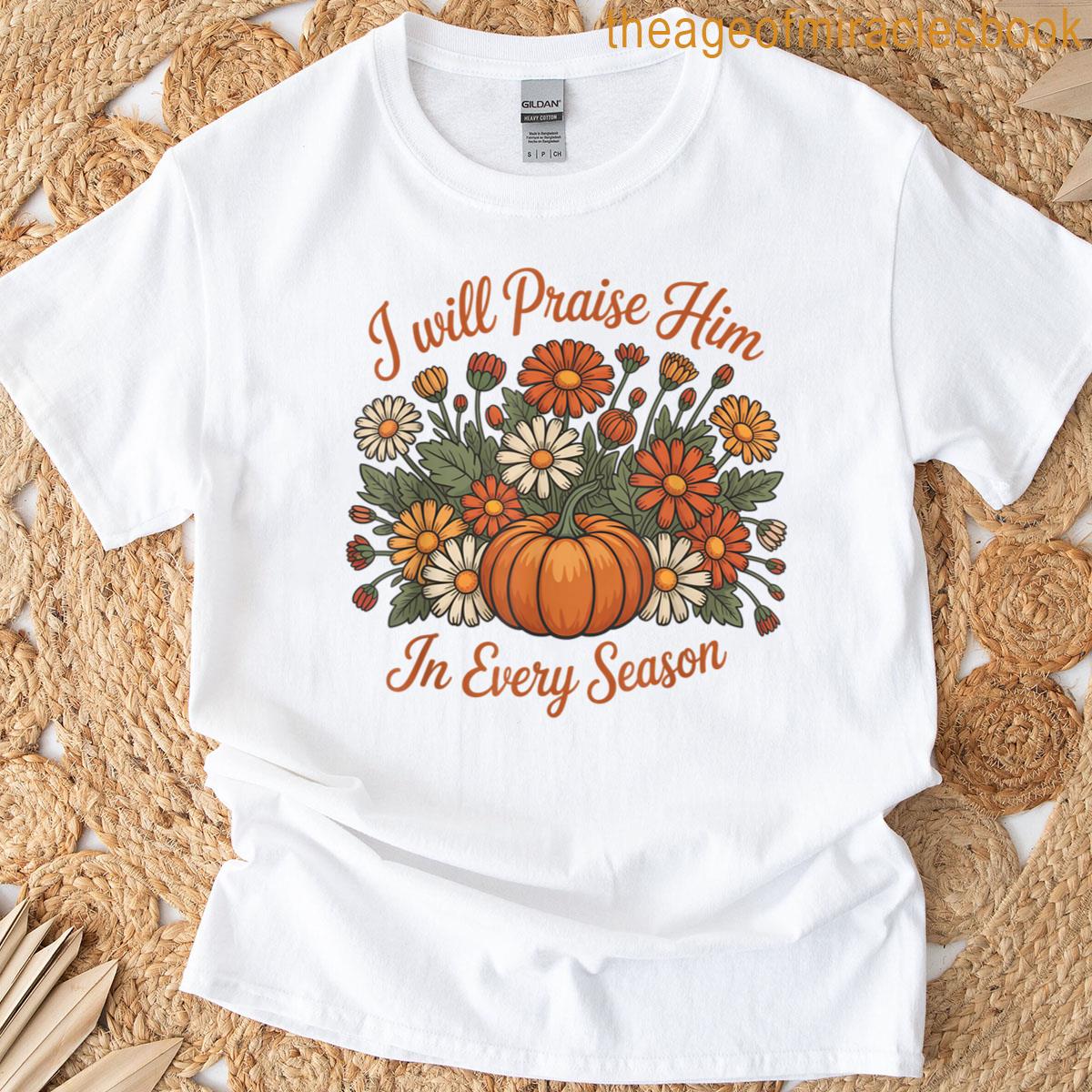 Fall Jesus T-shirt