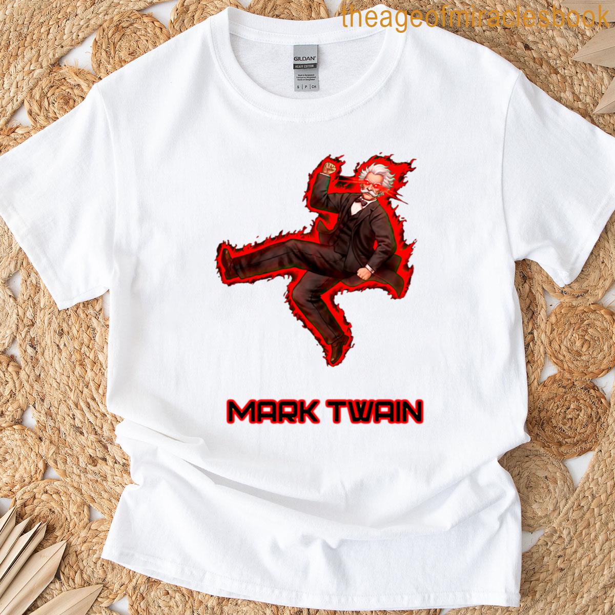 Fire Mark Twain T-shirt