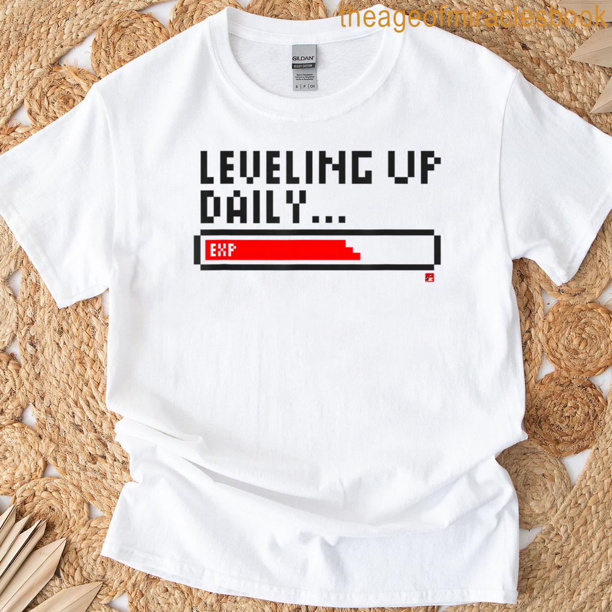 Gamer Progress Bar Design T-shirt