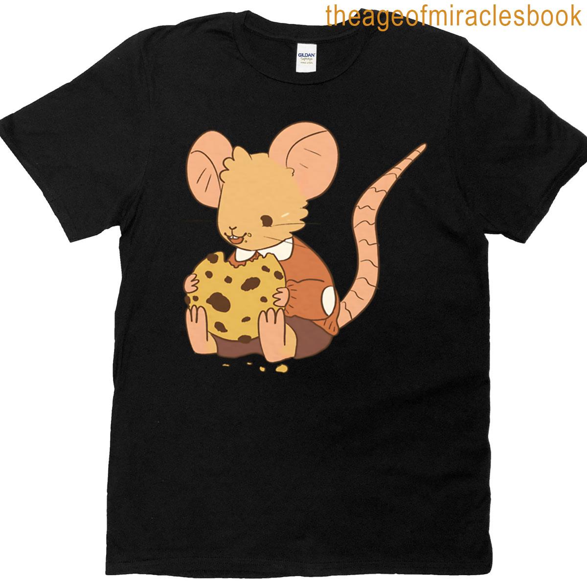 Happy Mouse With A Cookie T-shirt