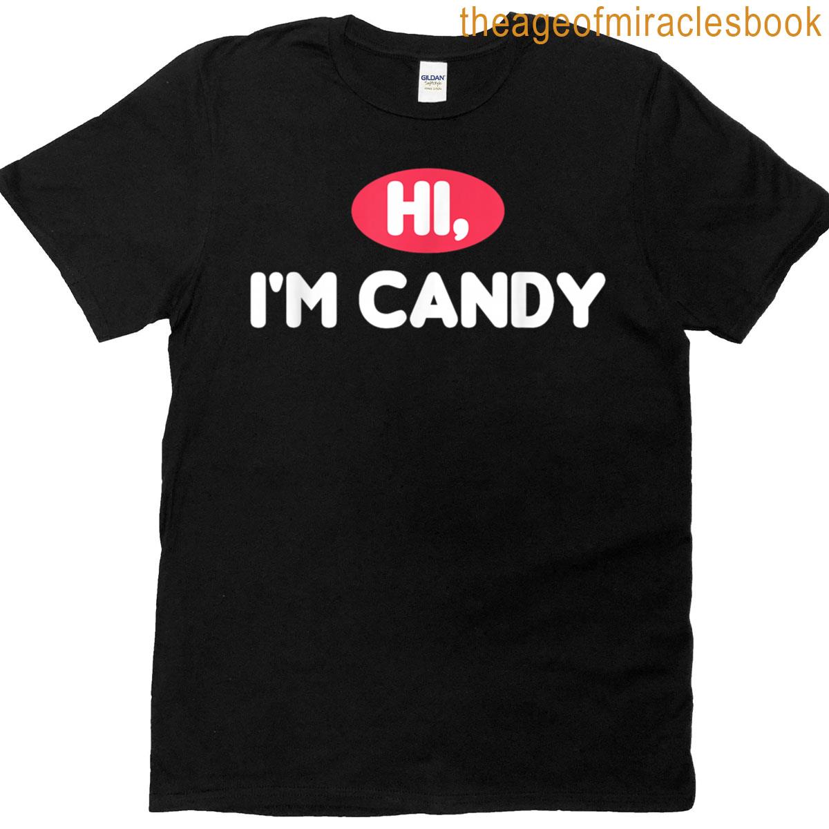 Hi Im Candy Funny Couple T-shirt