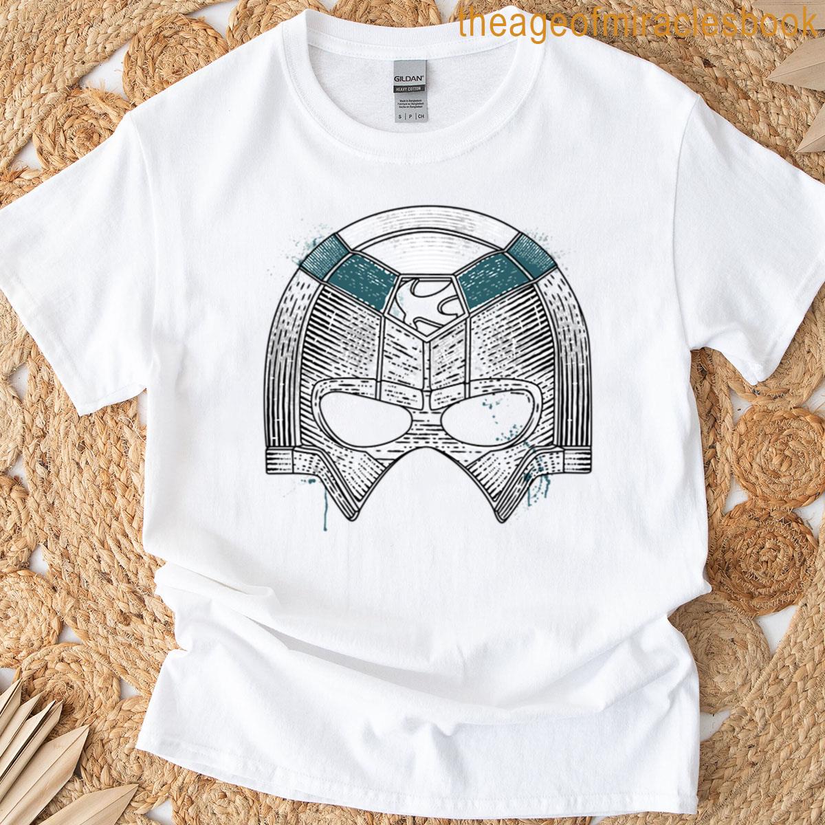 Peacemaker Helmet Superhero T-shirt