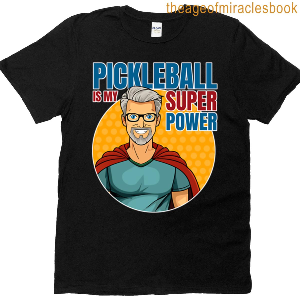 Pickleball Superhero Mark2 Active T-shirt