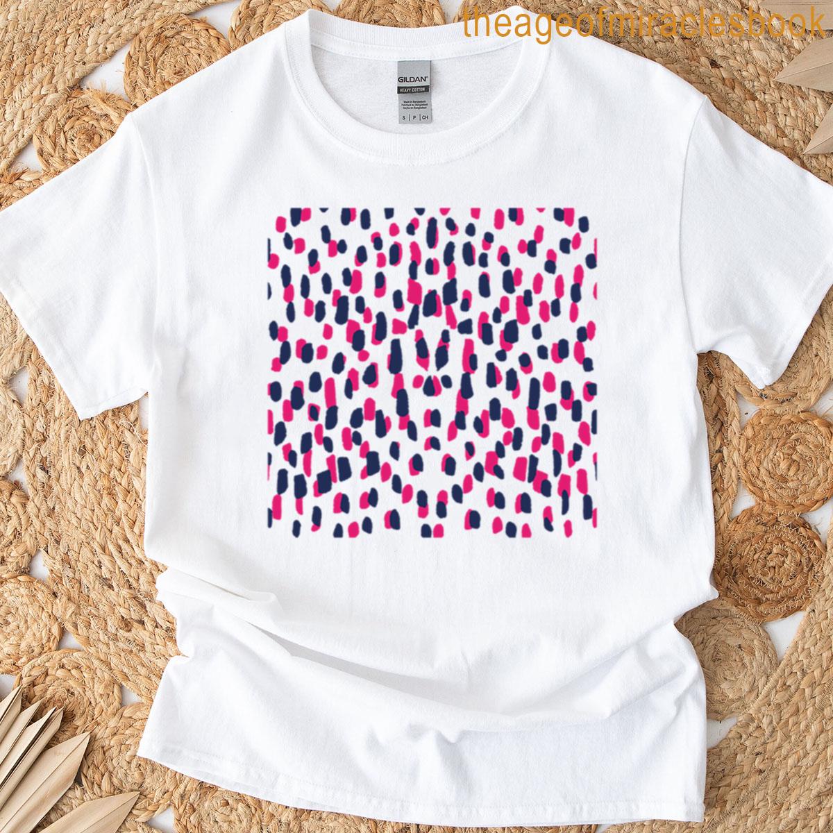 Pink And Blue Confetti T-shirt