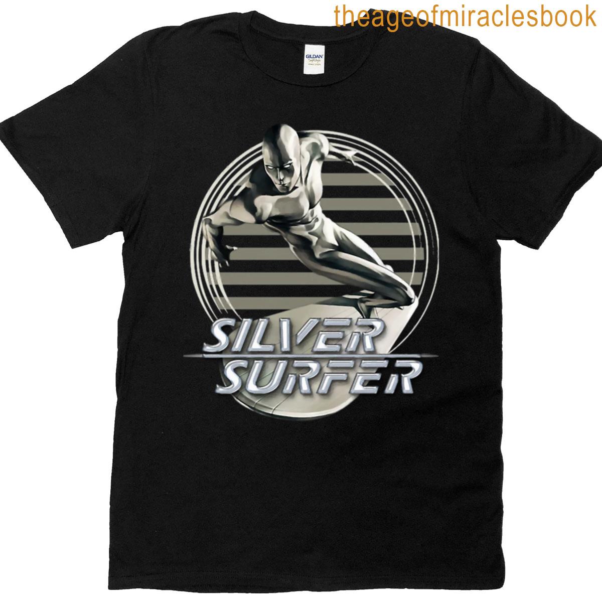 Retro Surfer Saving Galaxy T-shirt