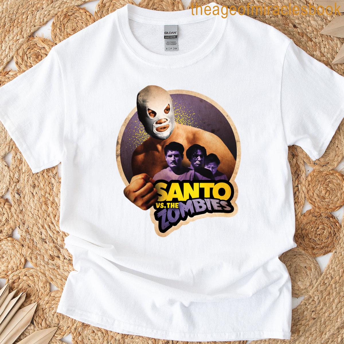 Santo Vs The Zombies T-shirt