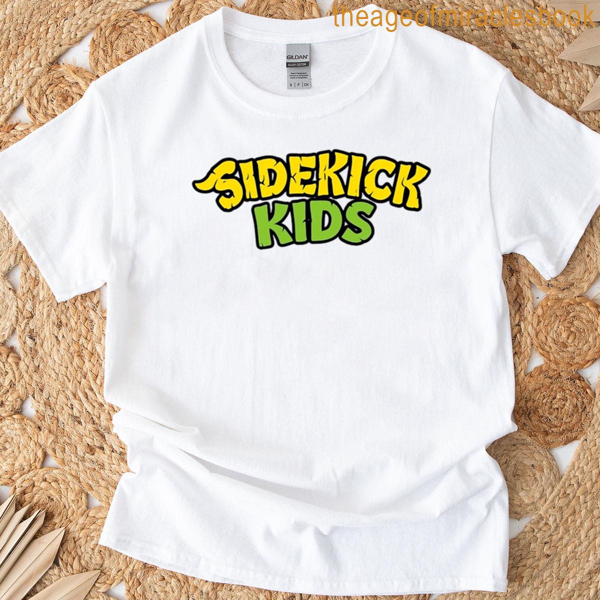 Sidekick Kids Text Oversized T-shirt