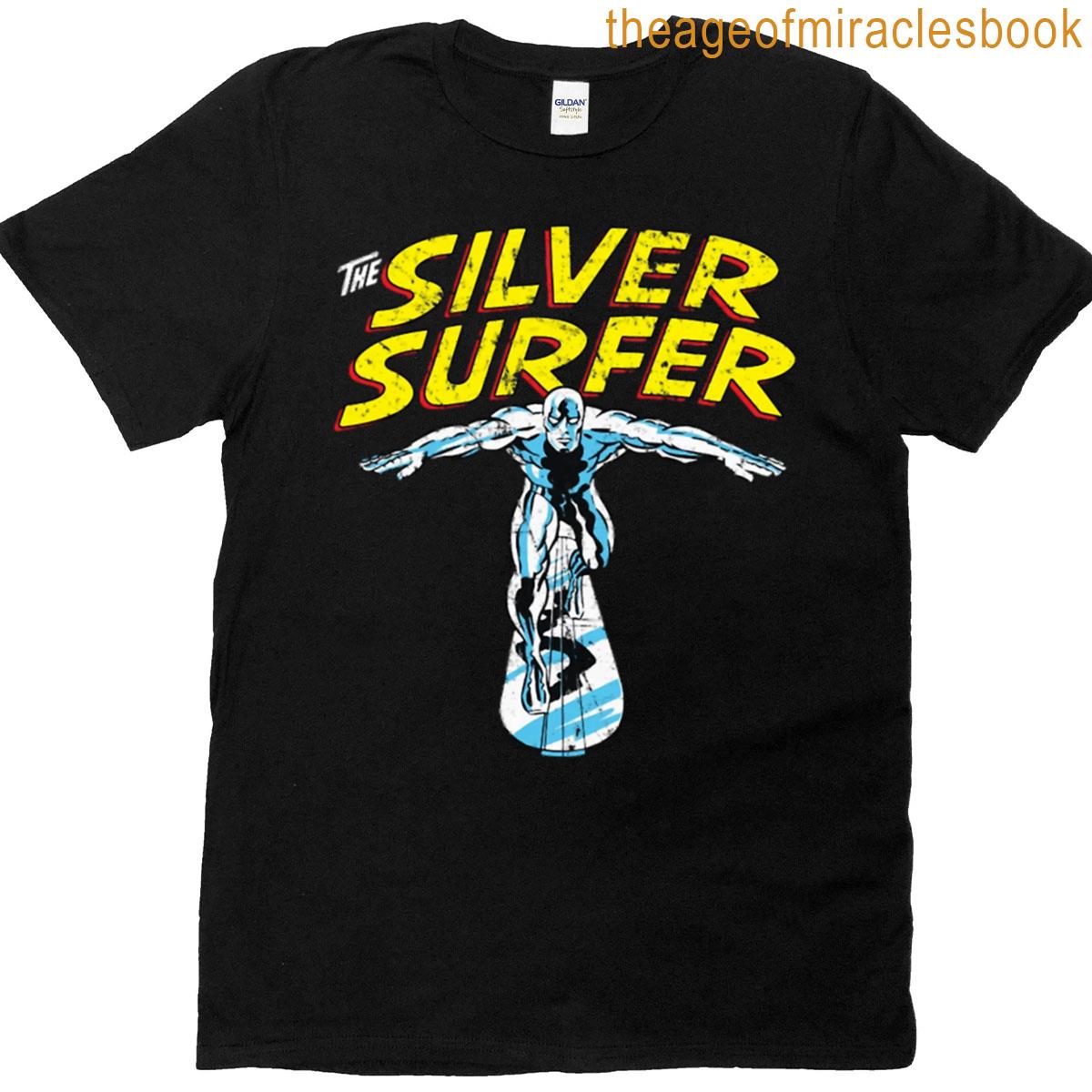 Silver Surfer Grunged T-shirt