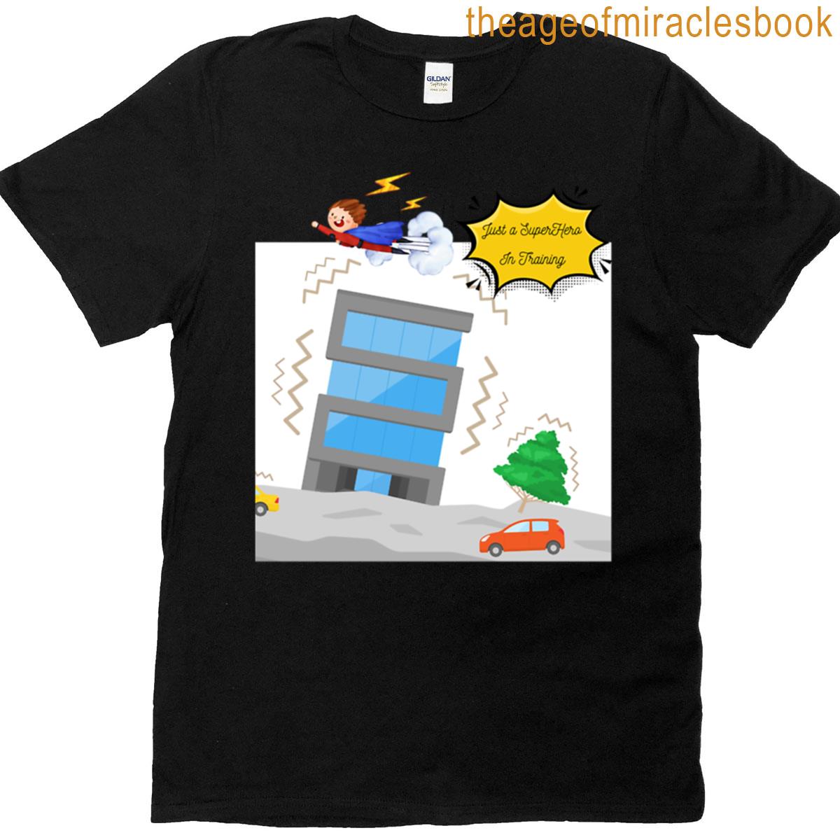 Superhero In Training Watch Me Soar Oversized T-shirt