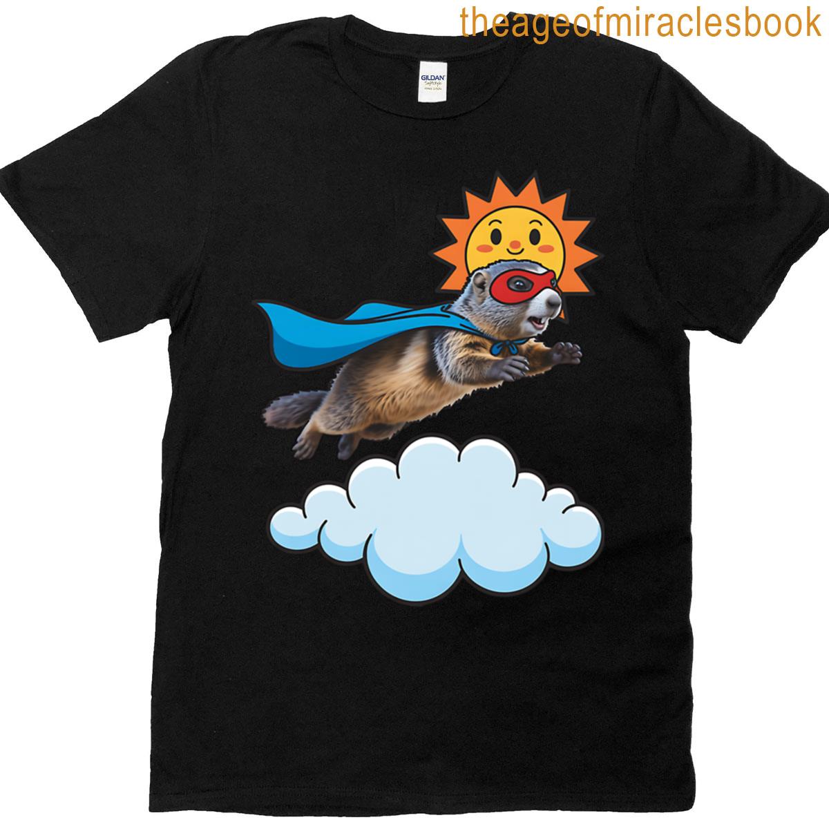 Superhero Marmot T-shirt