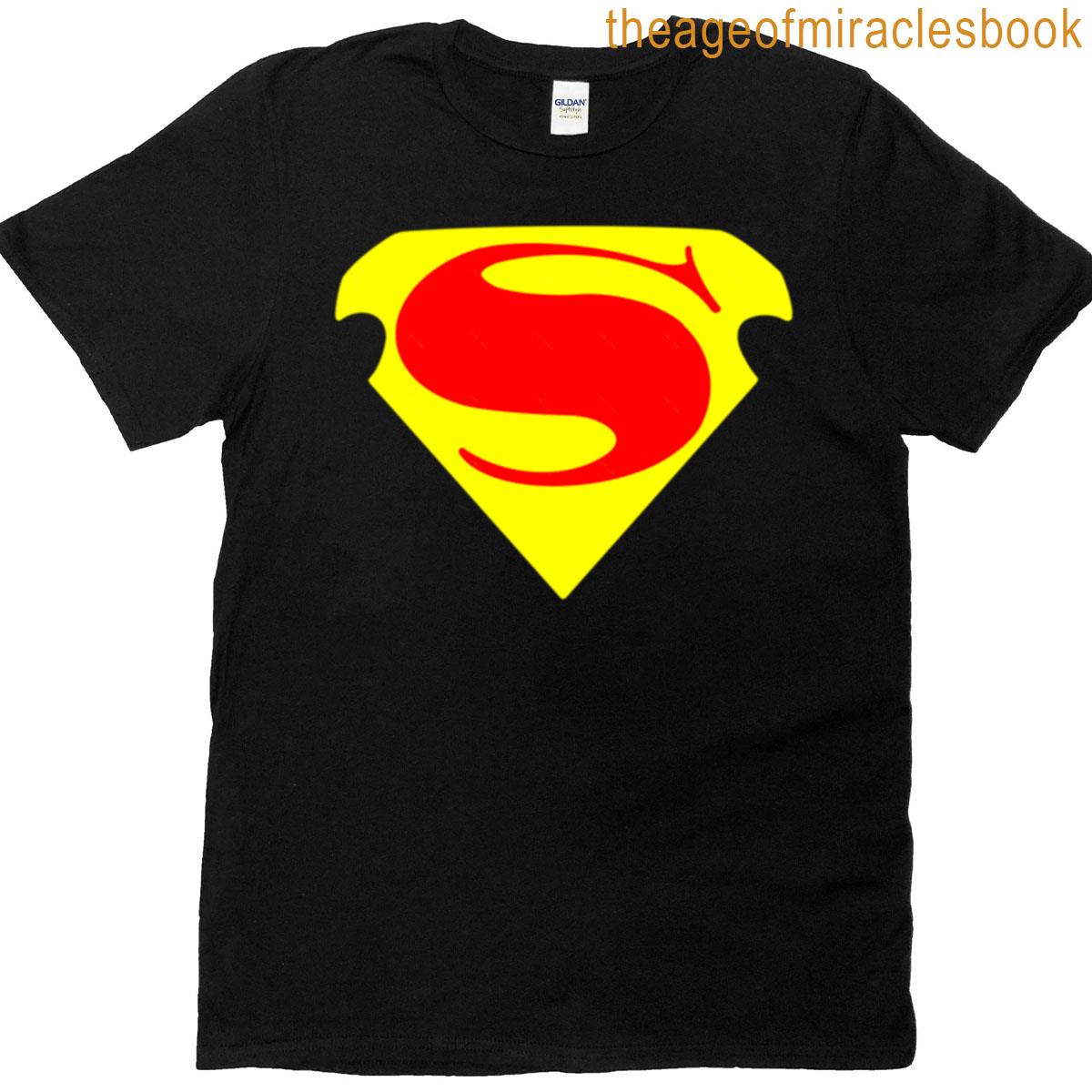 Superhero New Age Sticker T-shirt