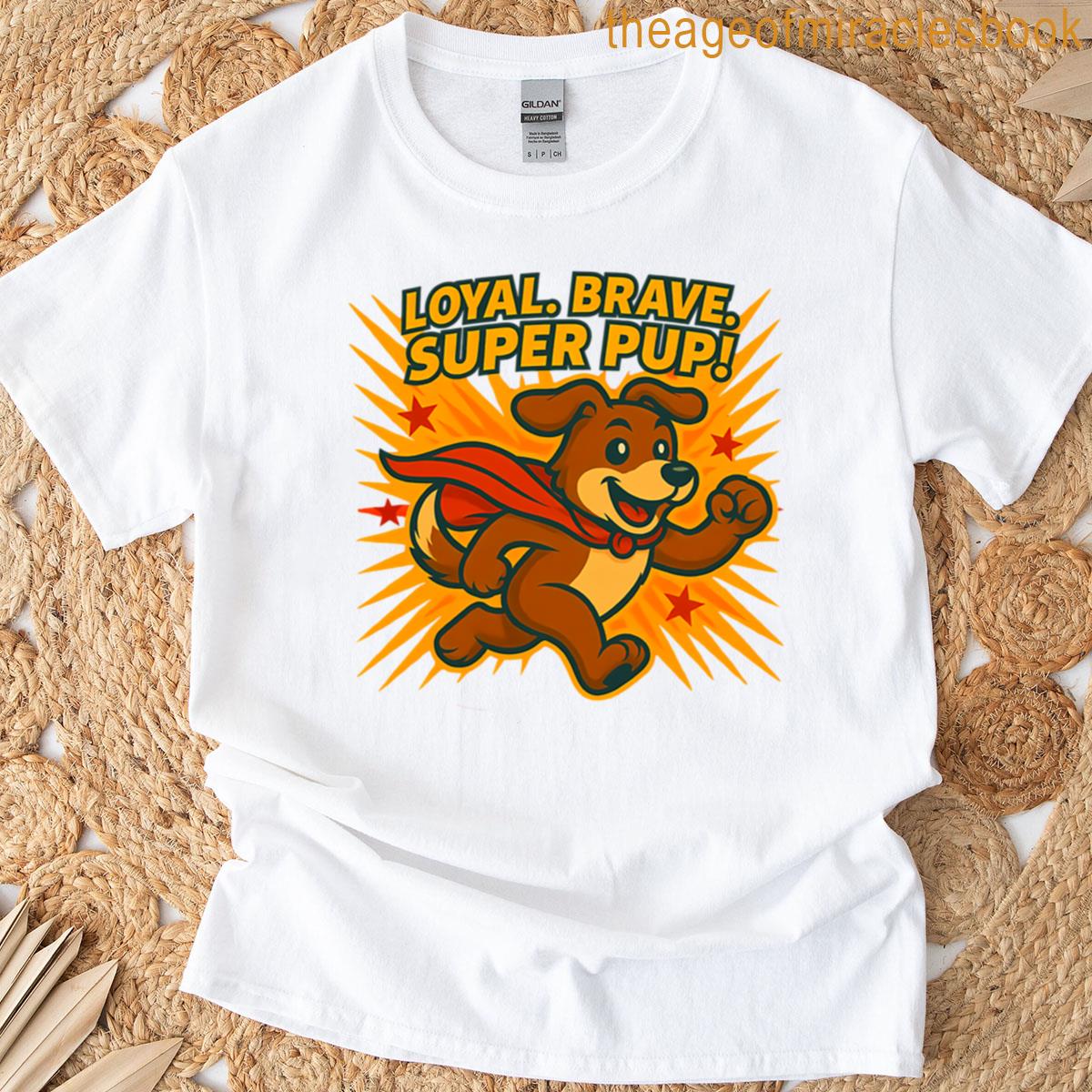 Superhero Puppy Dog T-shirt