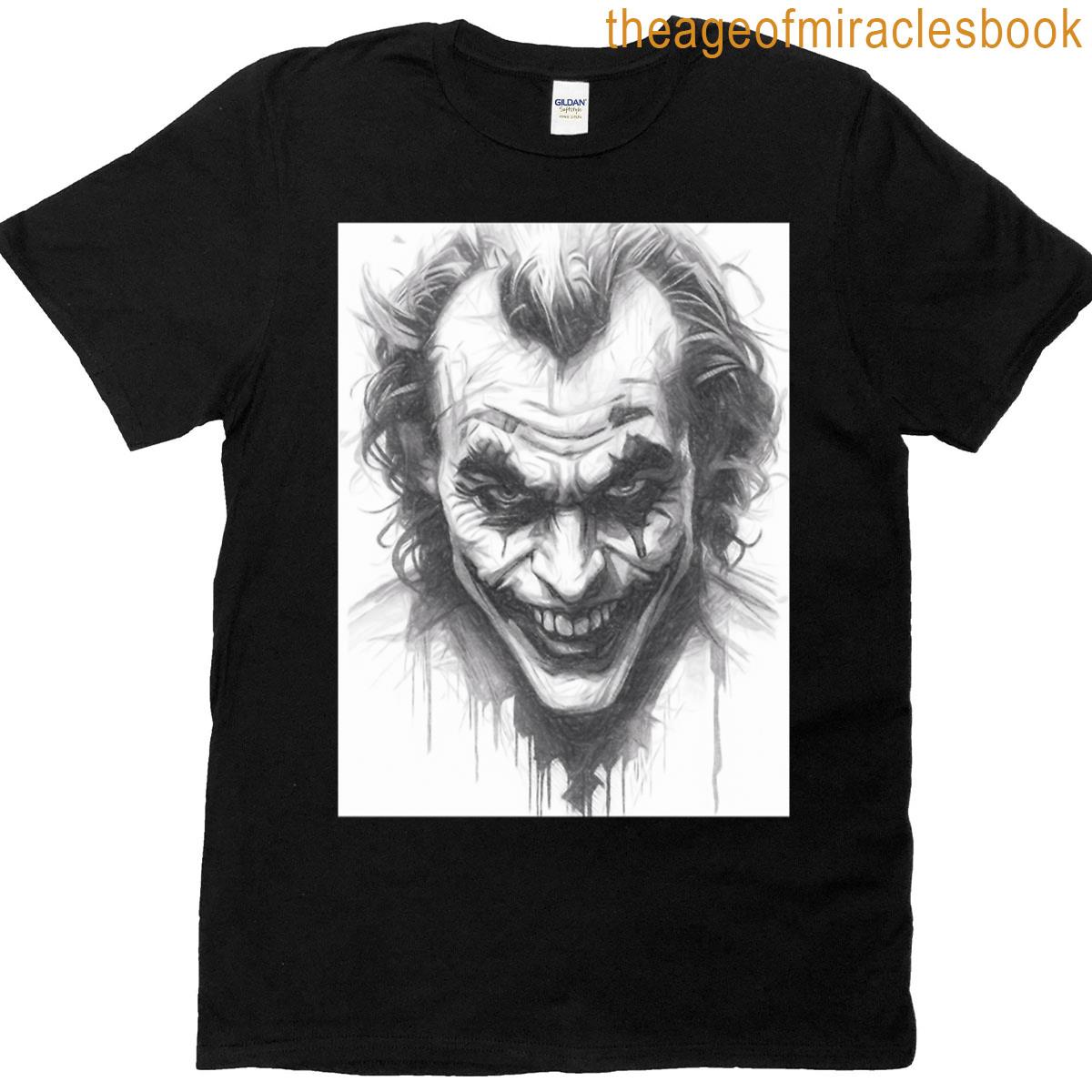 Superhero Villain Sketch T-shirt