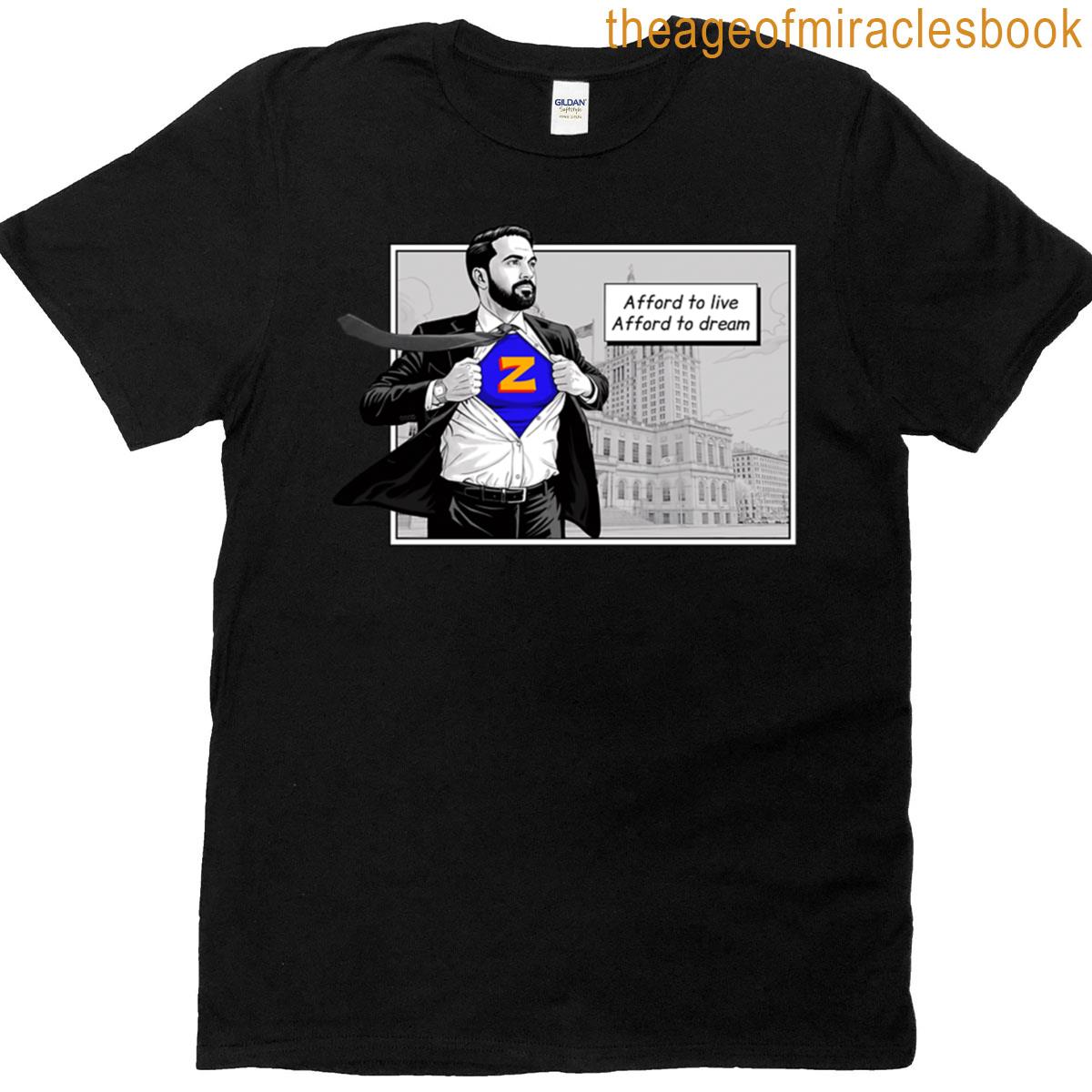 Zohran Superhero Nyc Oversized T-shirt
