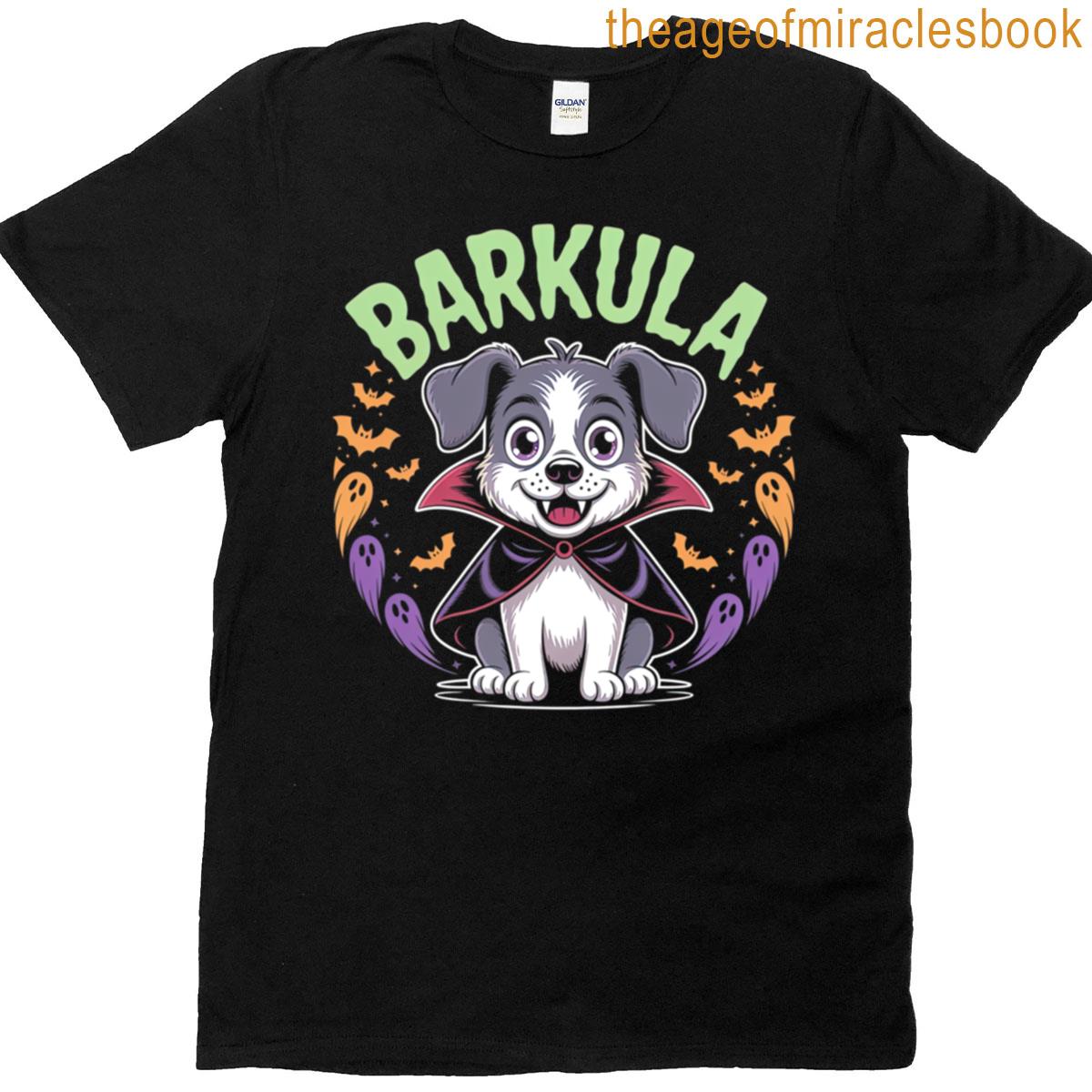 Barkula Cute Dog Halloween Vampire T-shirt