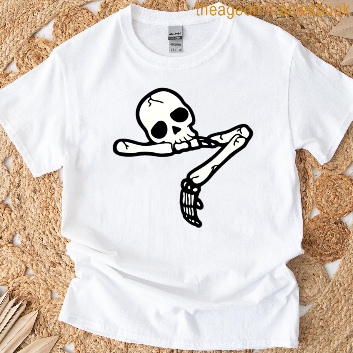 Dancing Dab Skeleton Oversized T-shirt