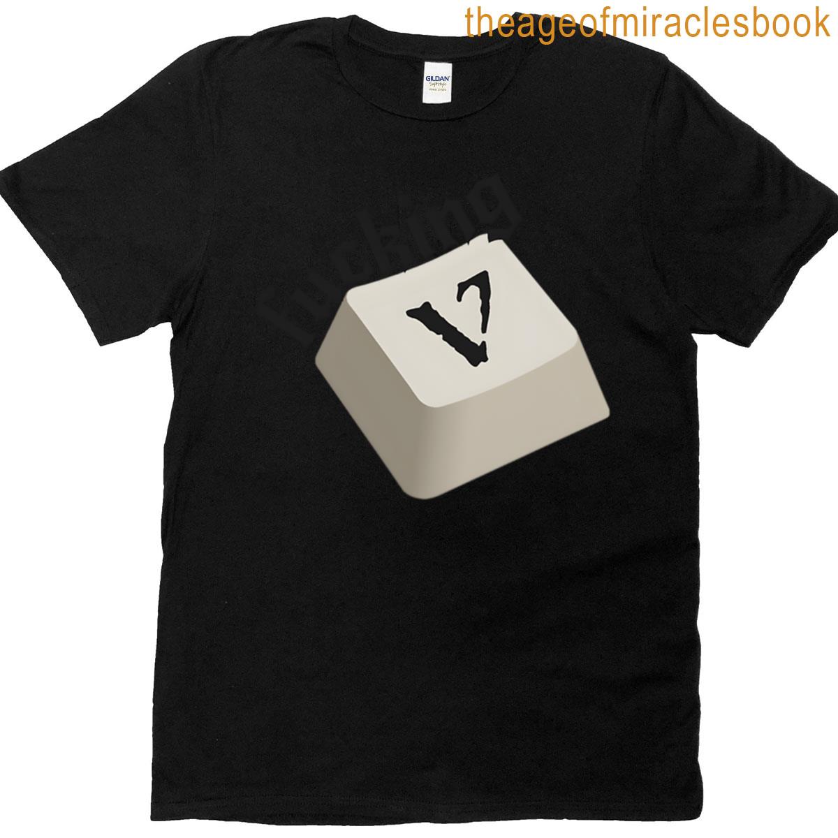 Effing V Keyboard Key T-shirt