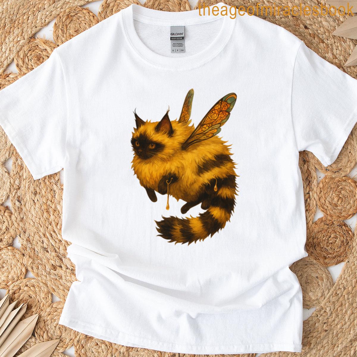 Funny Meme Bee Cat T-shirt