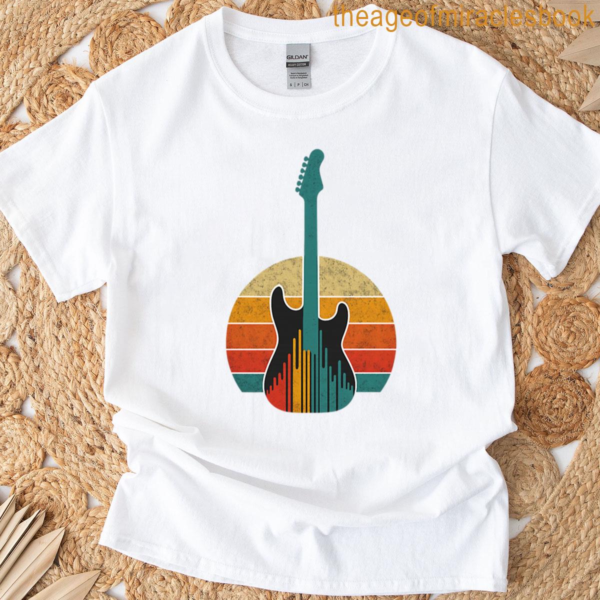 Guitar At Sunset T-shirt
