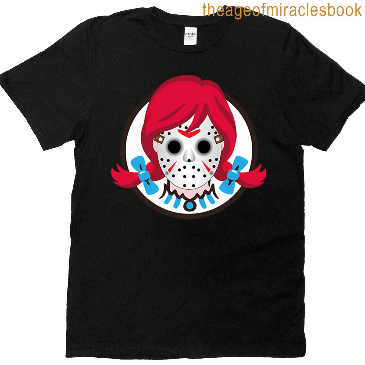 Halloween Wendys Meme Character T-shirt