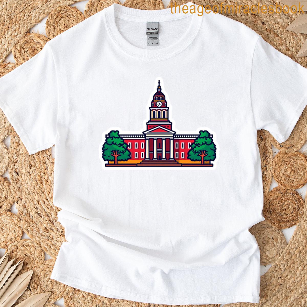 Hidden Threads University Sticker Original Design T-shirt