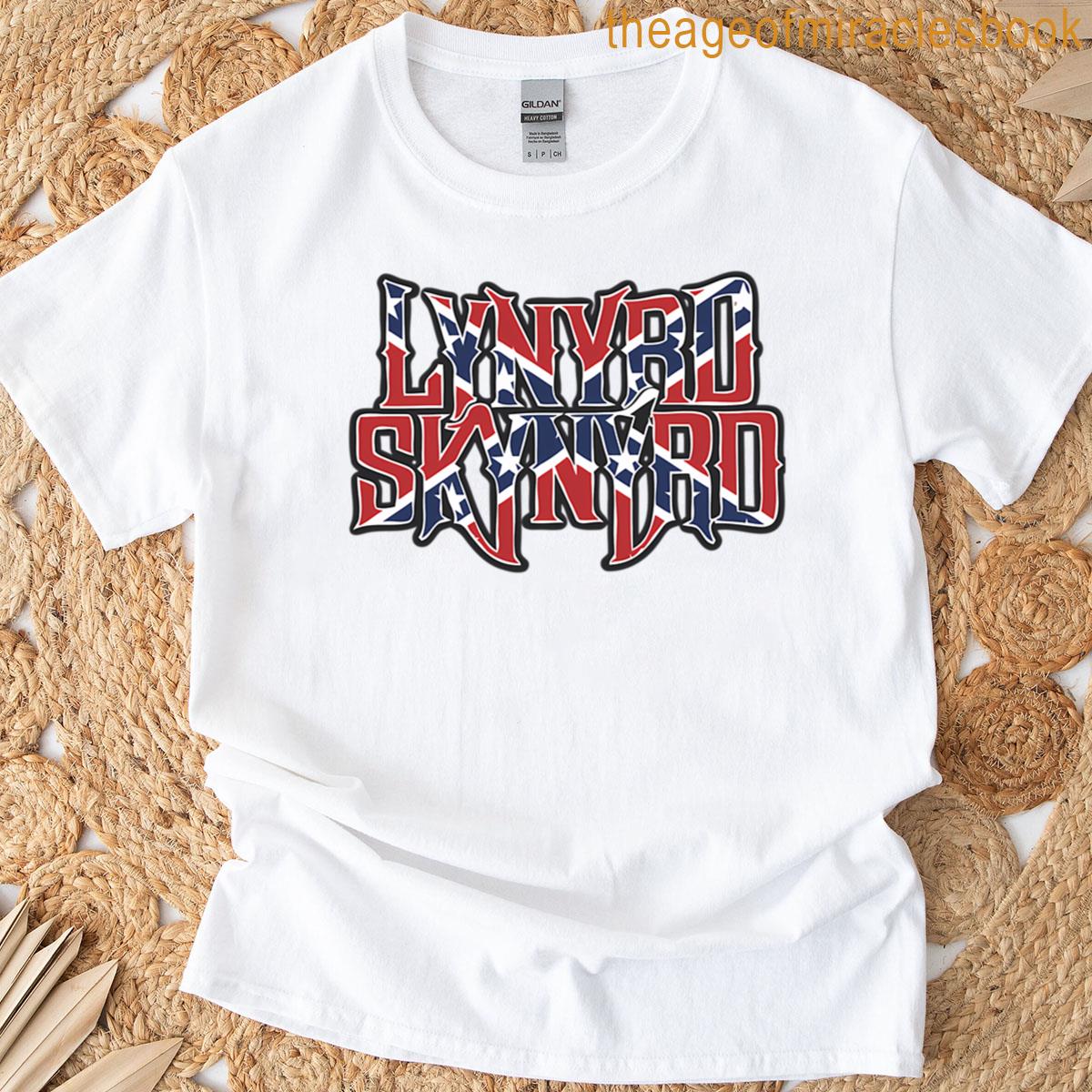 Lynyrd Skynyrd Flag Uk T-shirt