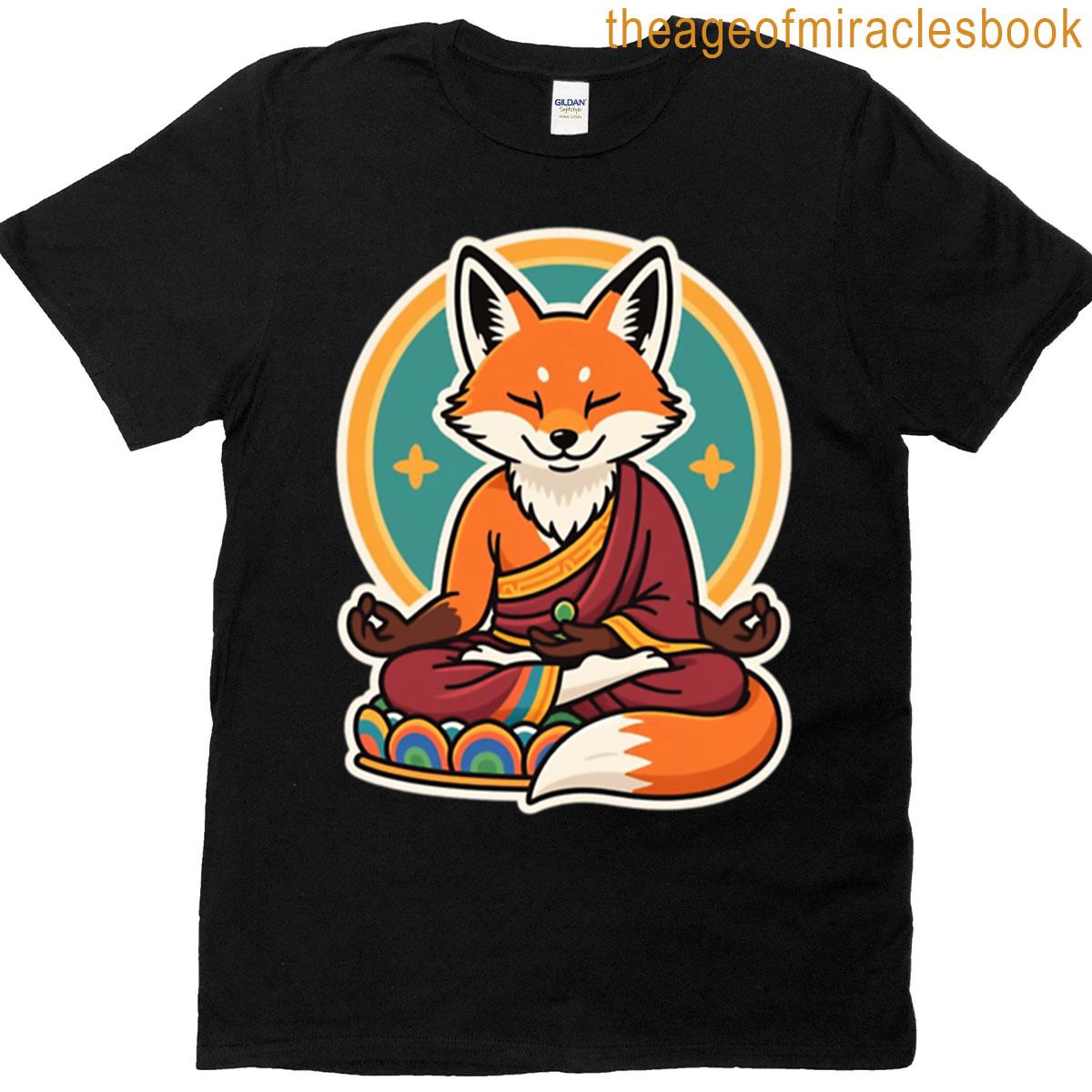 Meditating Fox T-shirt