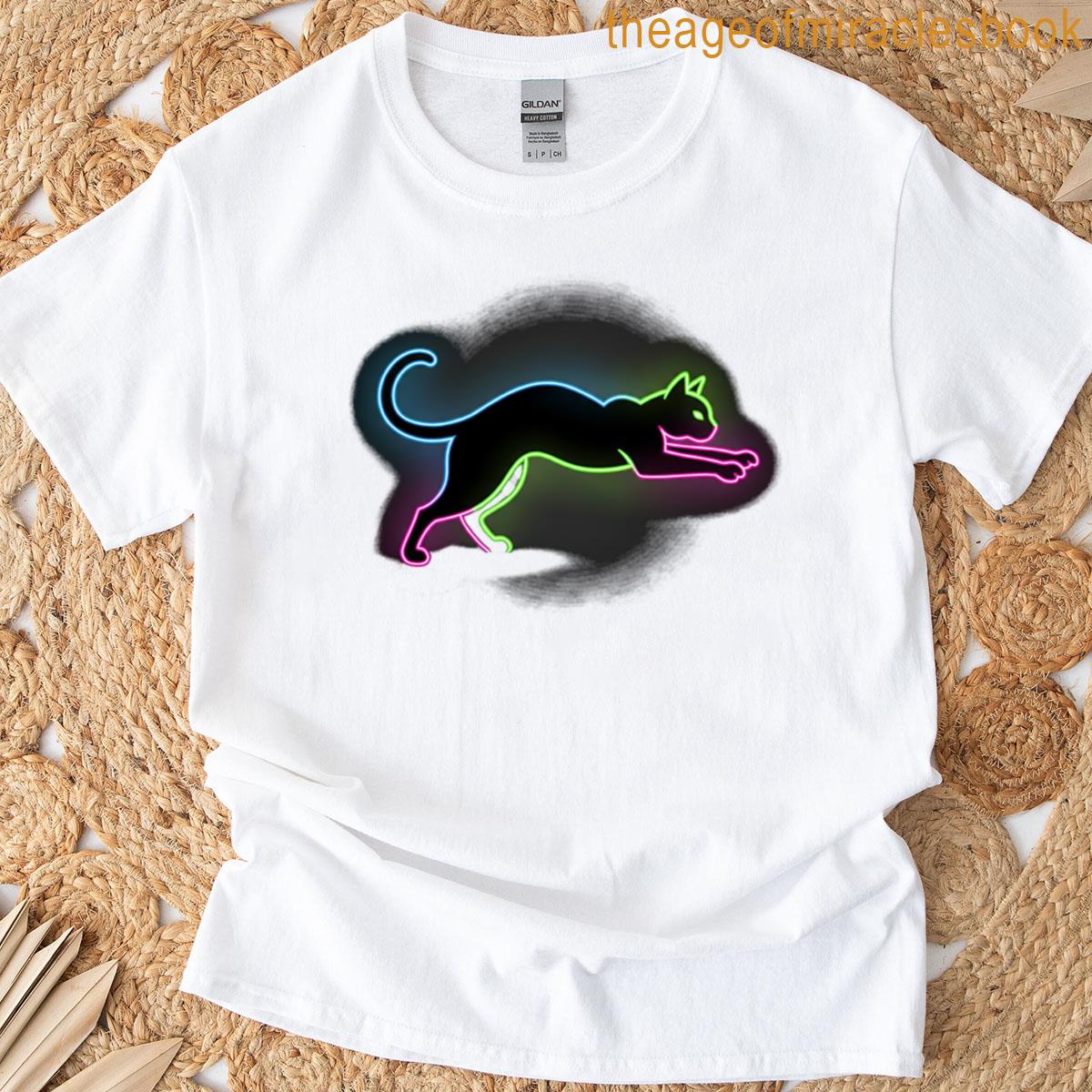 Neon Cat T-shirt