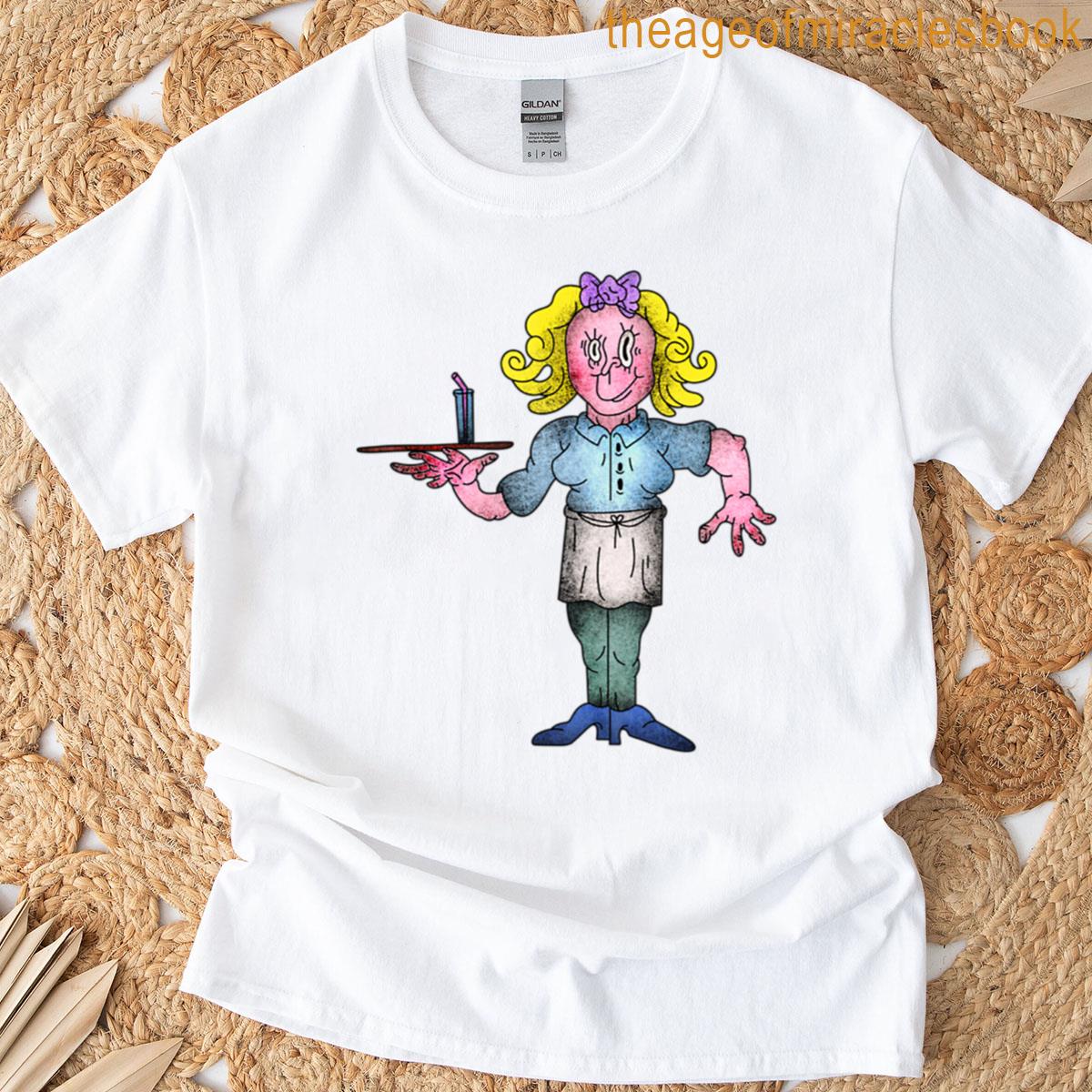 Retro Diner Waitress T-shirt