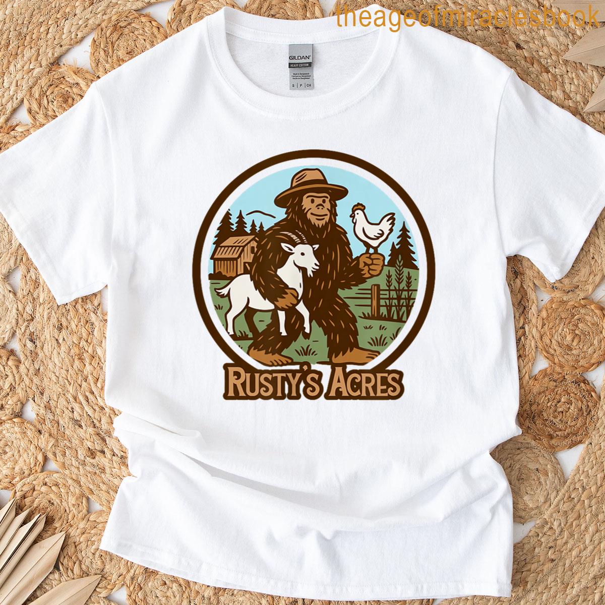 Rustys Acres Large Logo T-shirt
