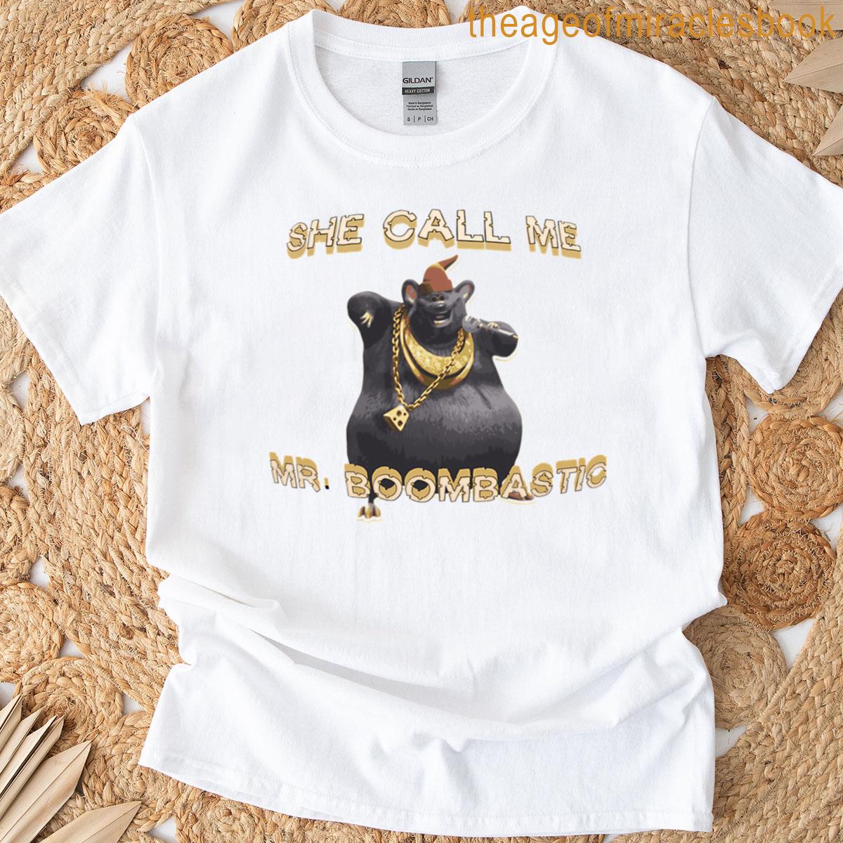 She Call Me Mr Boombastic Meme T-shirt
