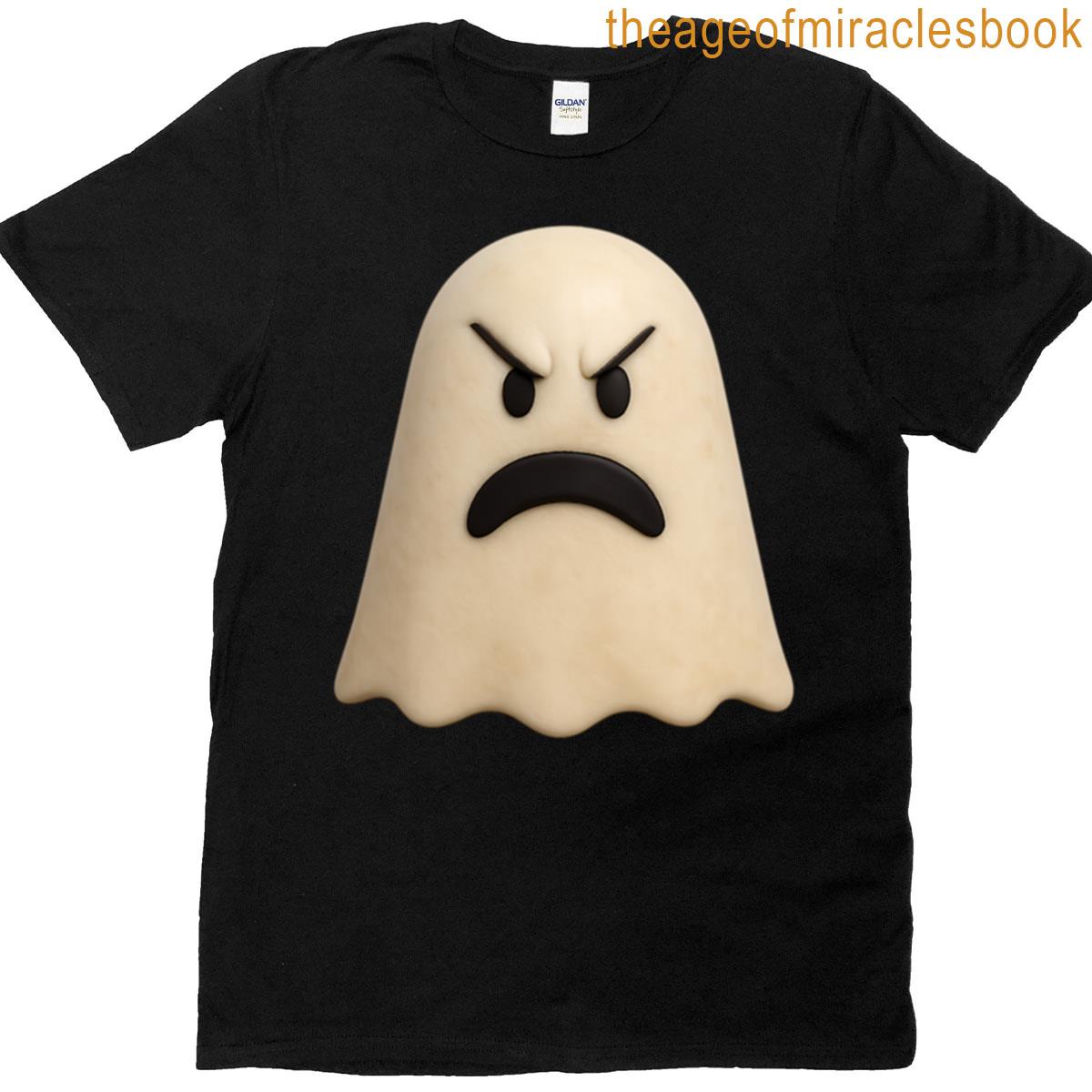 Spongebob Spongebob Ghost Adorable Angry Ghost Halloween Oversized T-shirt