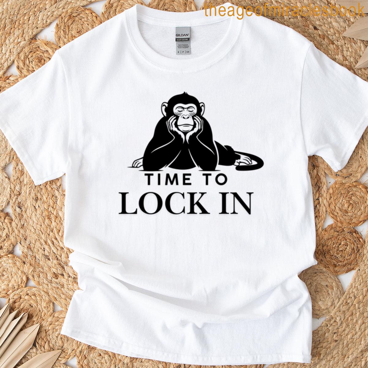 Time To Lock In Oversized T-shirt