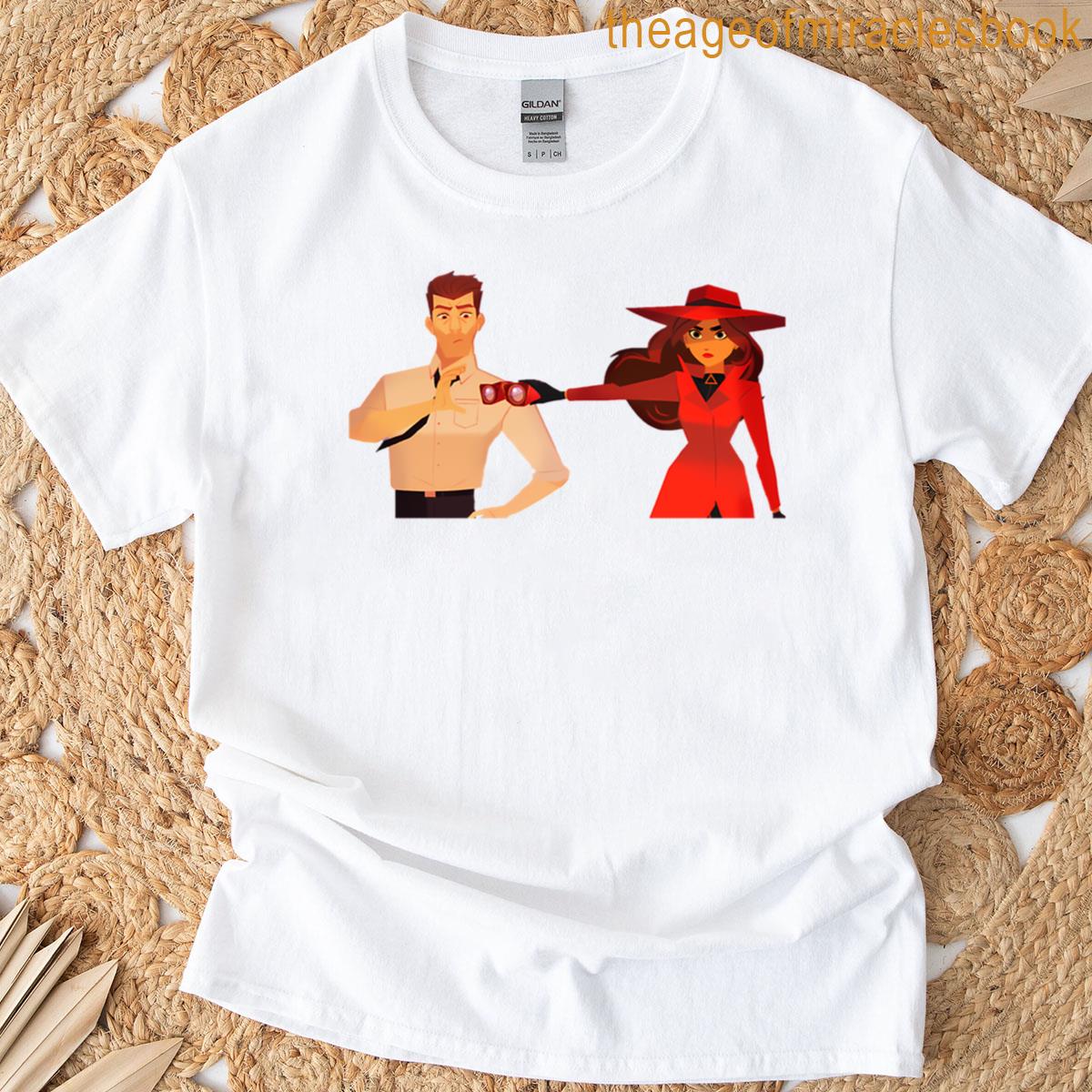 Trench Red Hat Coat Detective T-shirt