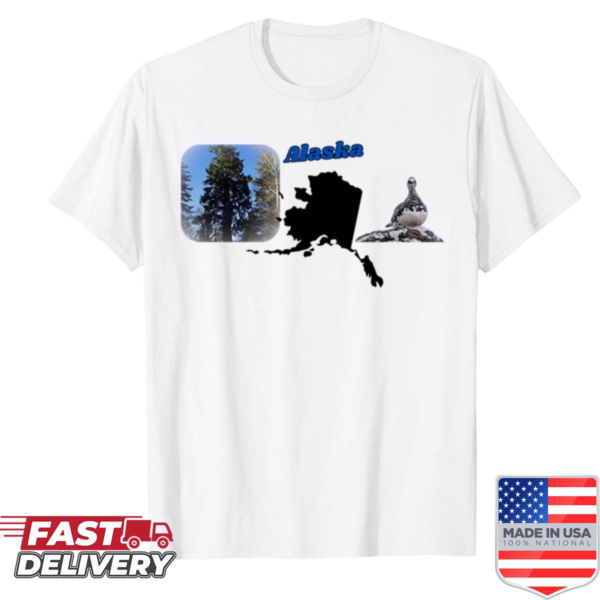 Alaska State Design Shirt