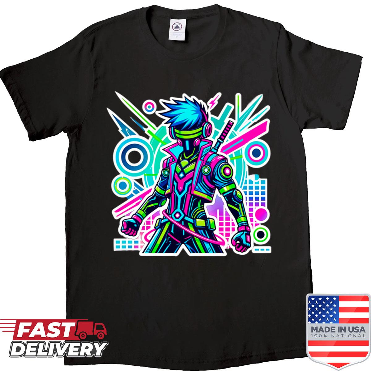 Multicolor Ninja Shirt