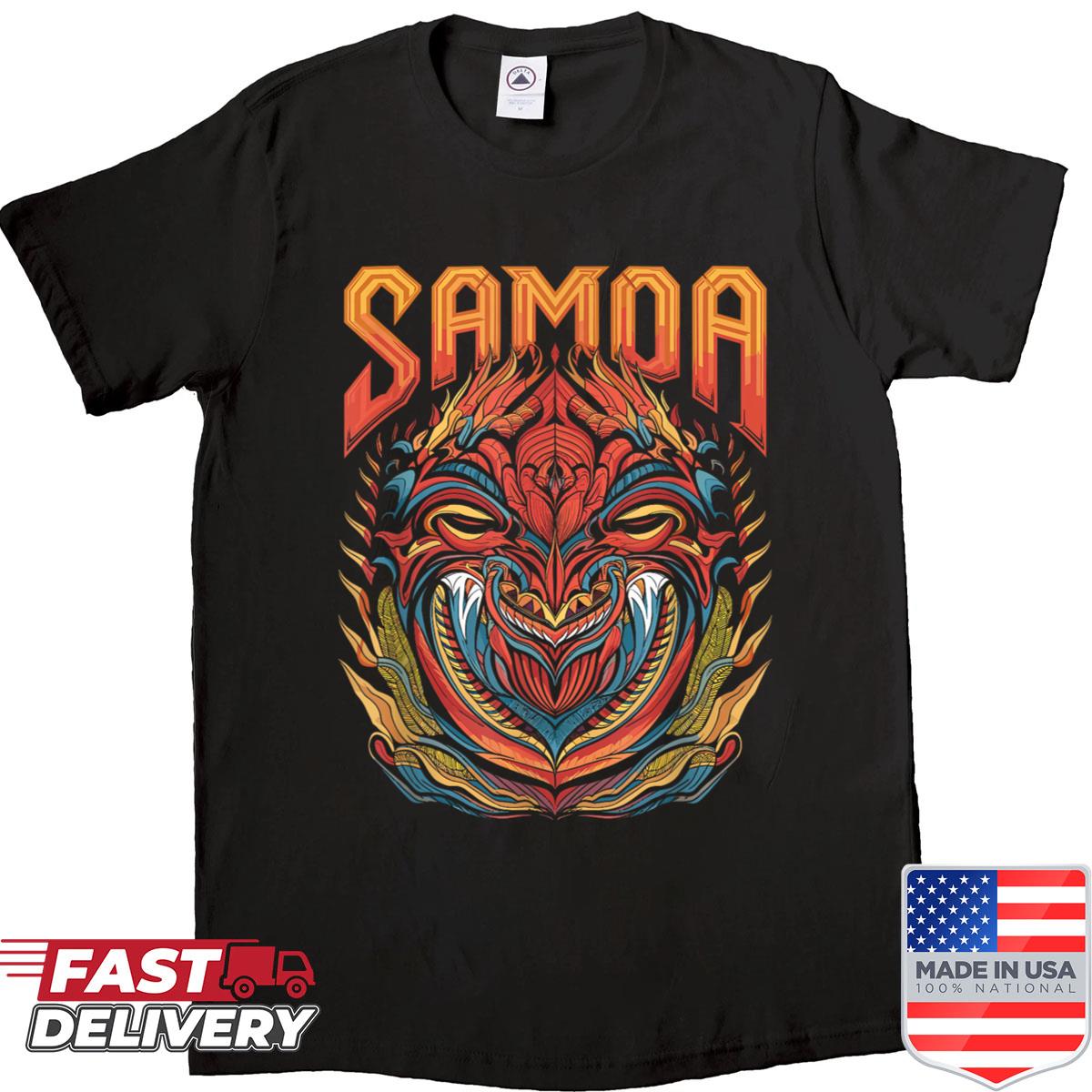 Samoa Tribal Pride Design Shirt