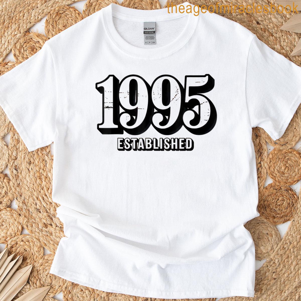 1995 Established Vintage Graphic T-shirt