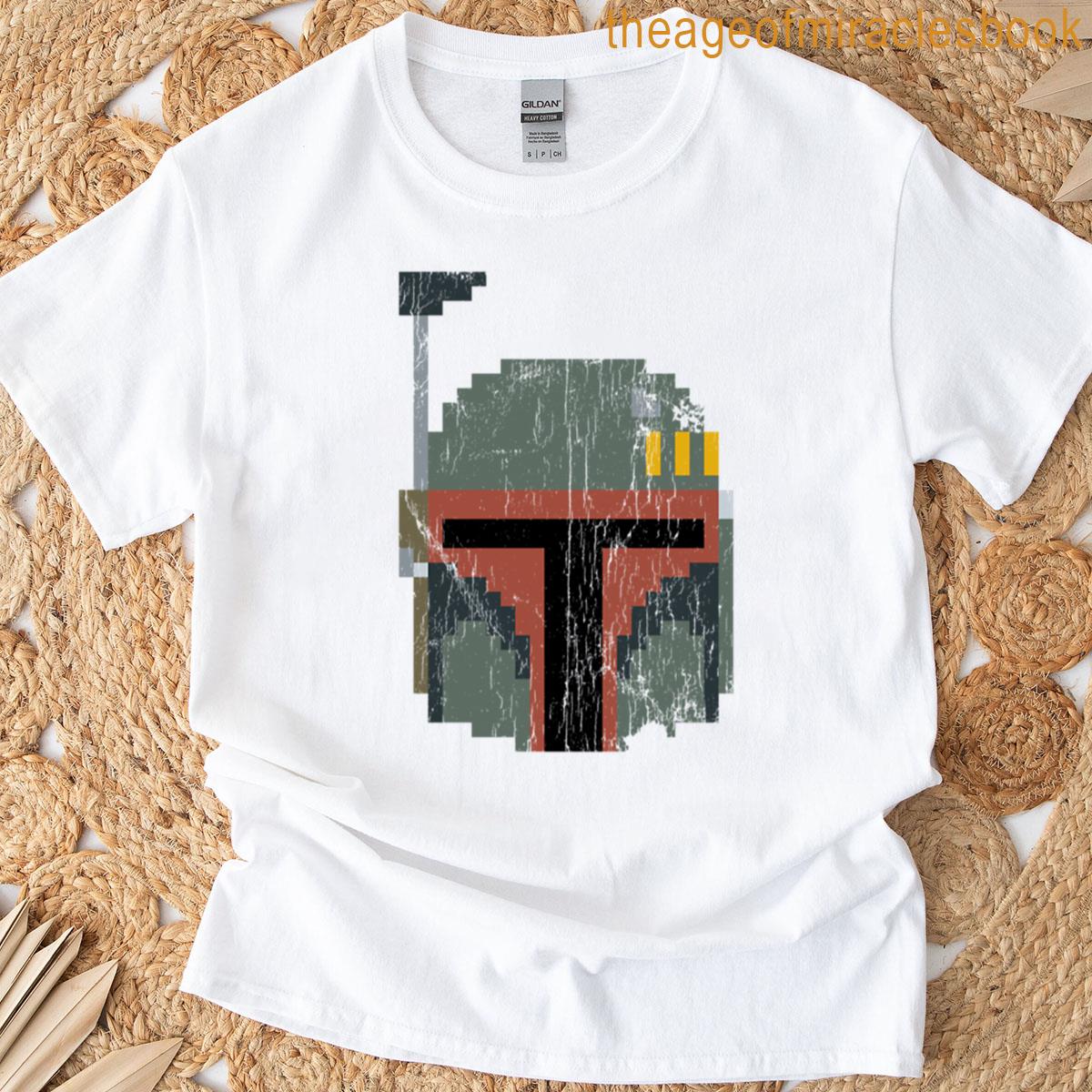 8 Bit Boba Fett – Worn Version T-shirt