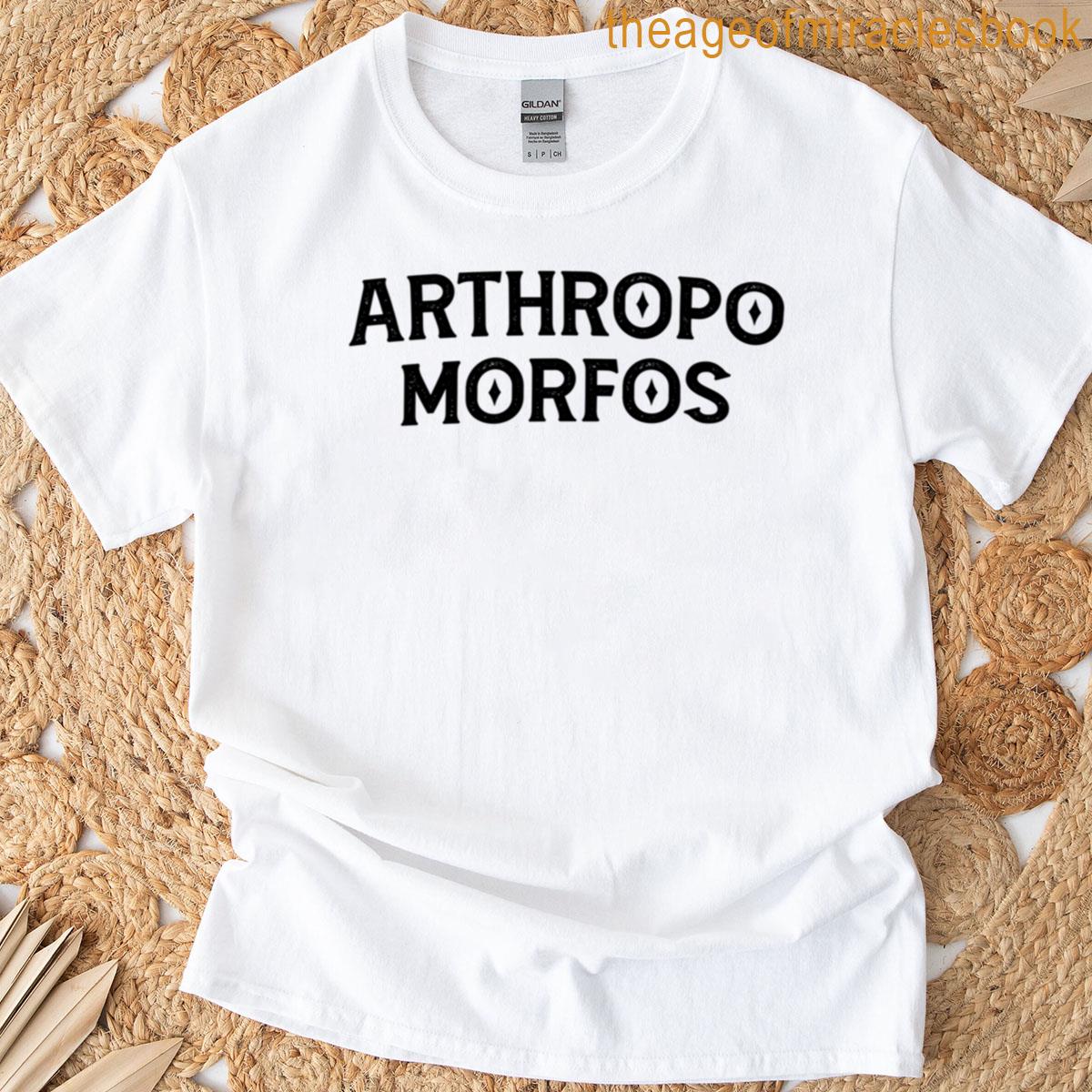 Arthropo Morfos Logotype Black T-shirt