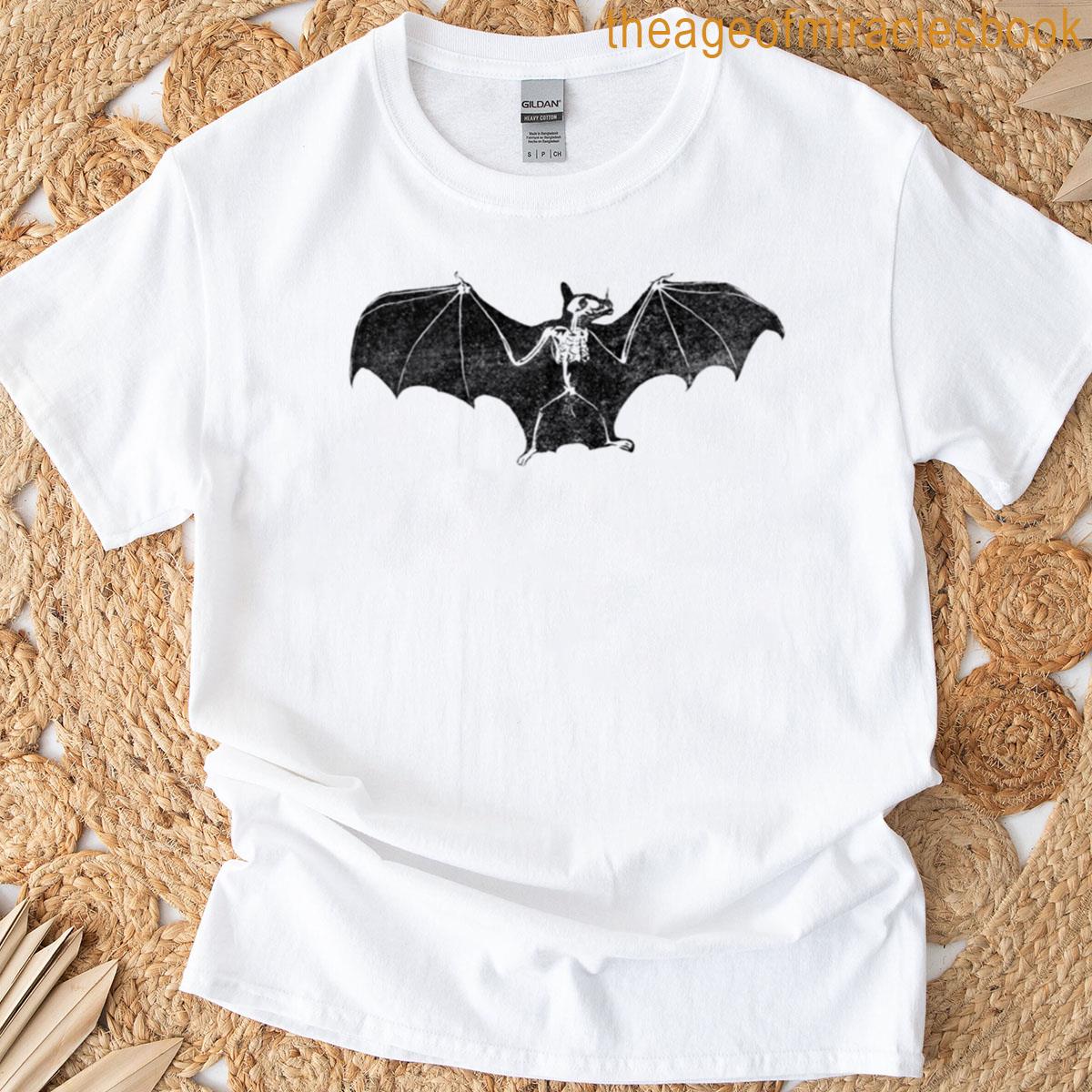 Bat Skeleton Black T-shirt