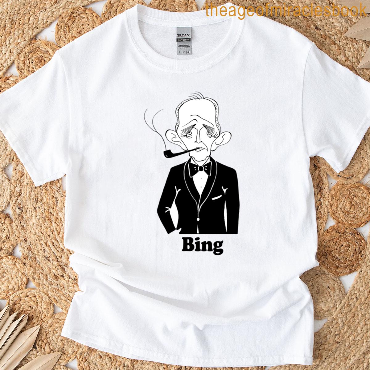 Bing Crosby Fan Art T-shirt
