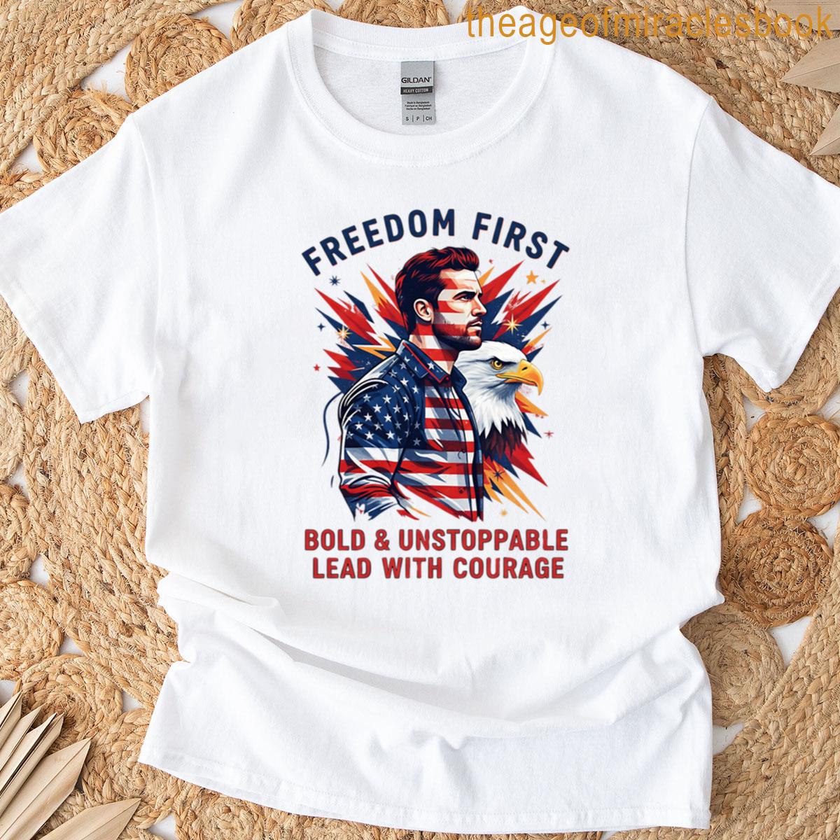 Bold Unstoppable With Charlie Kirk T-shirt