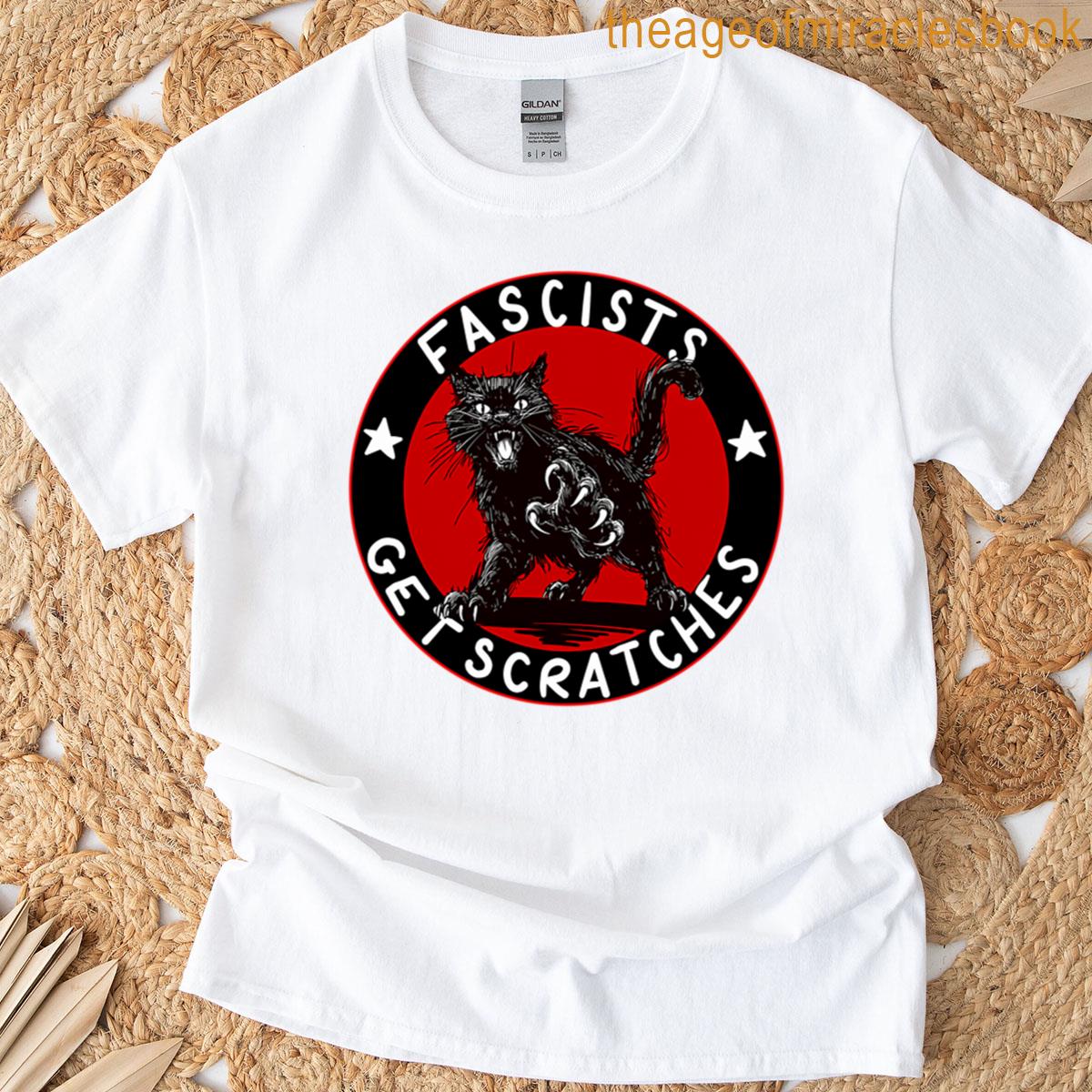 Cats Against Fascists T-shirt