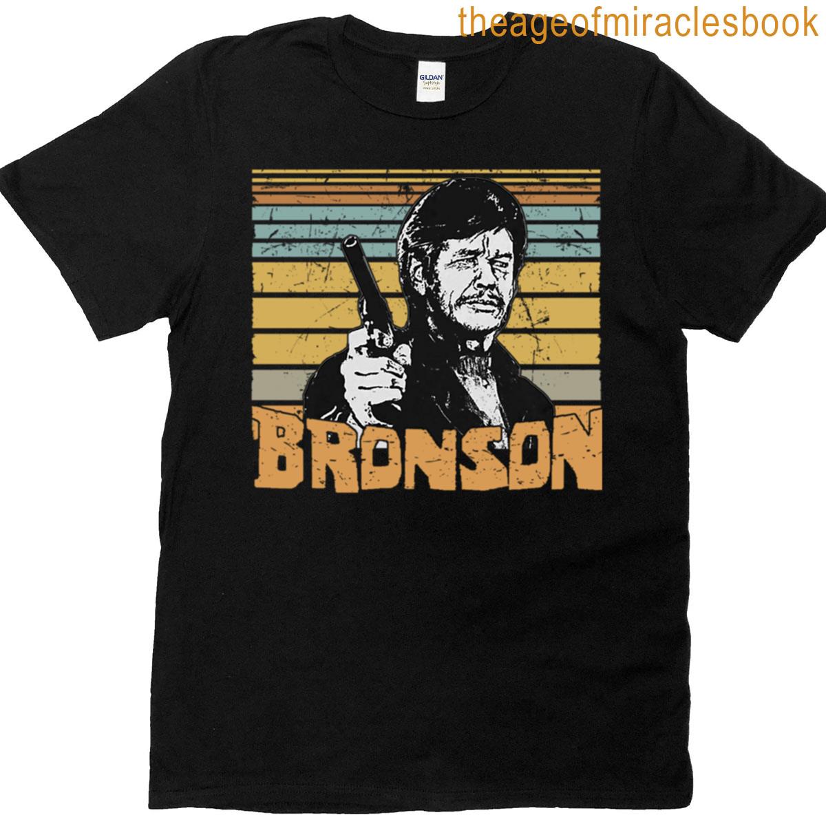 Charles Bronson Retro Vintage T-shirt