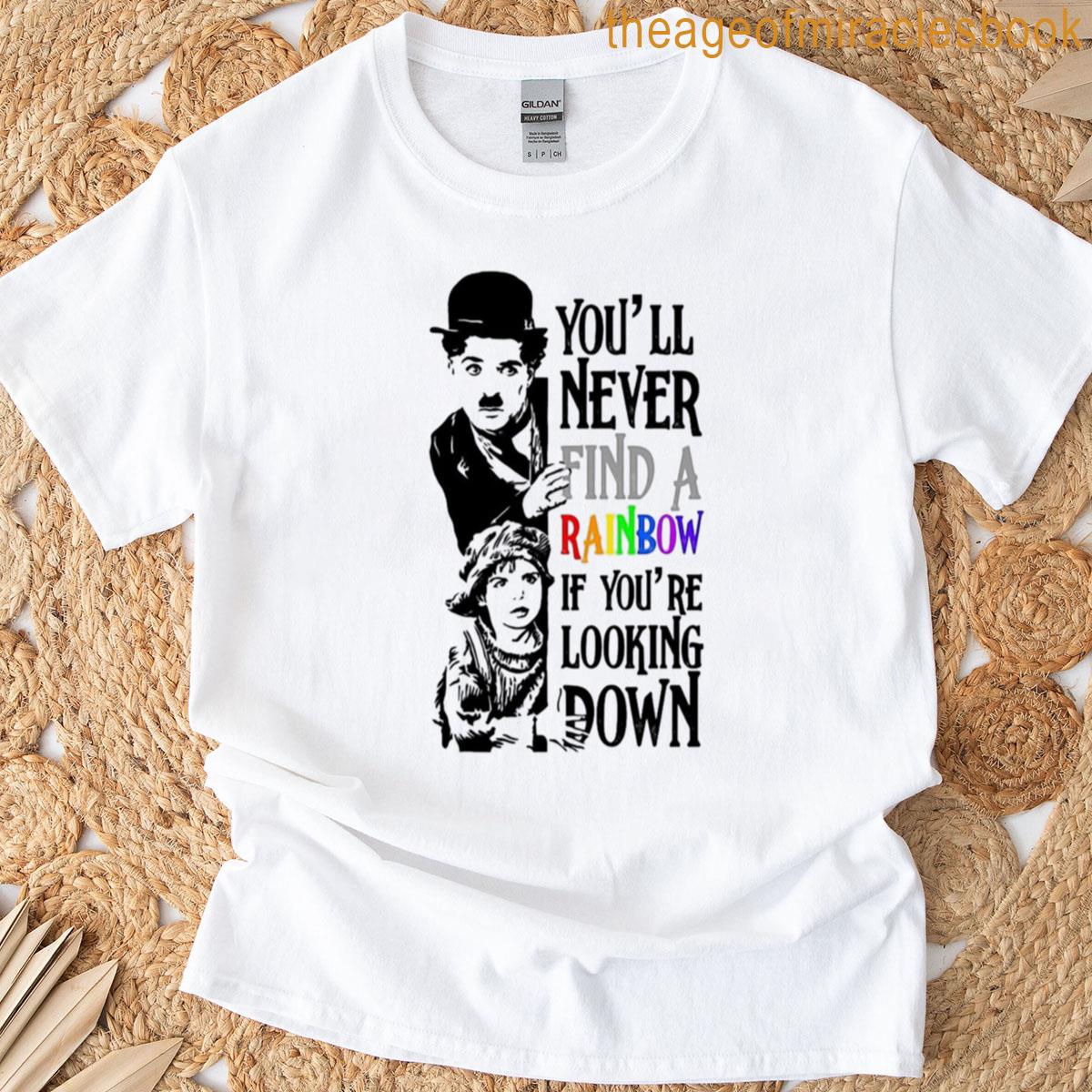 Charlie Chaplin The Cure T-shirt