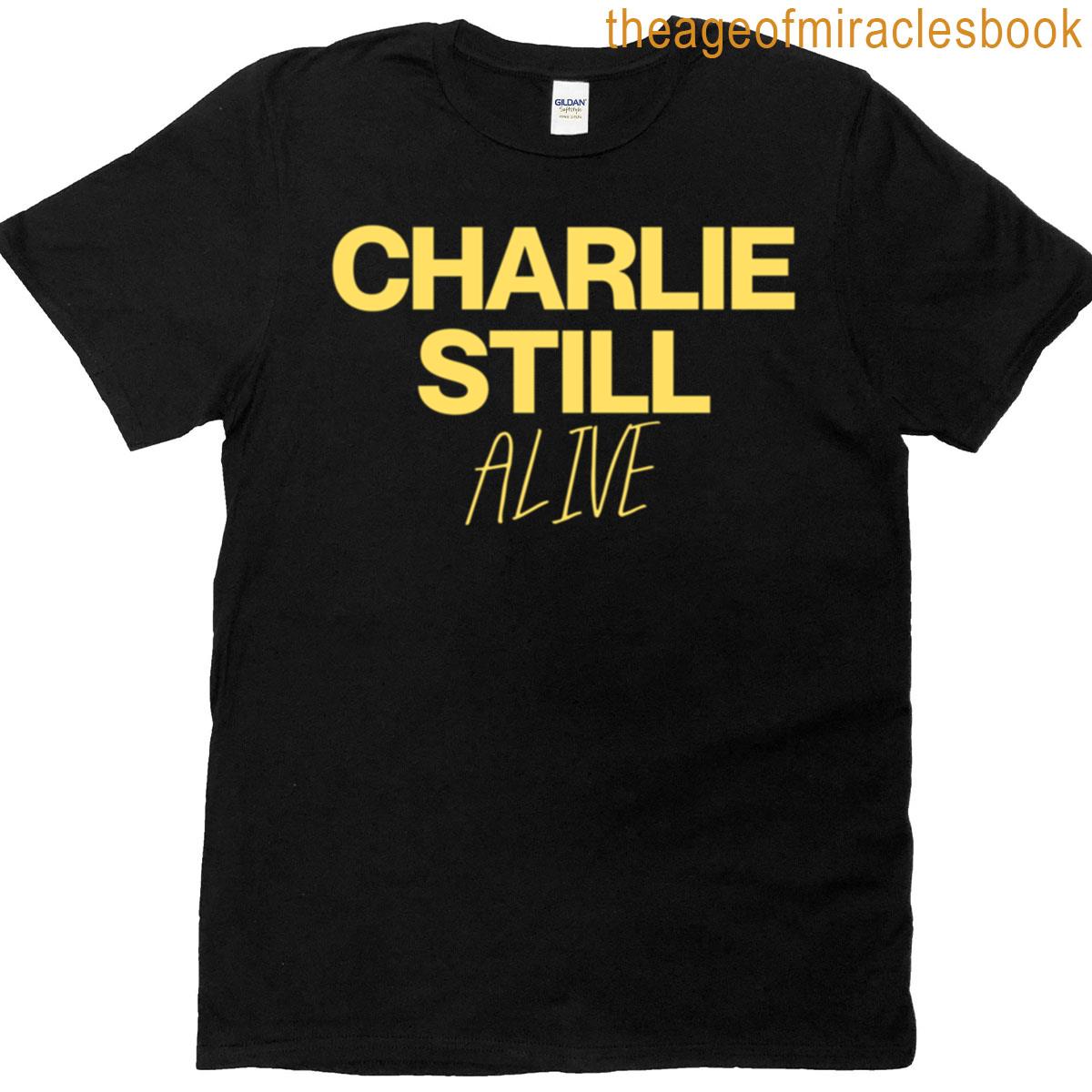 Charlie Still Alive Oversized T-shirt