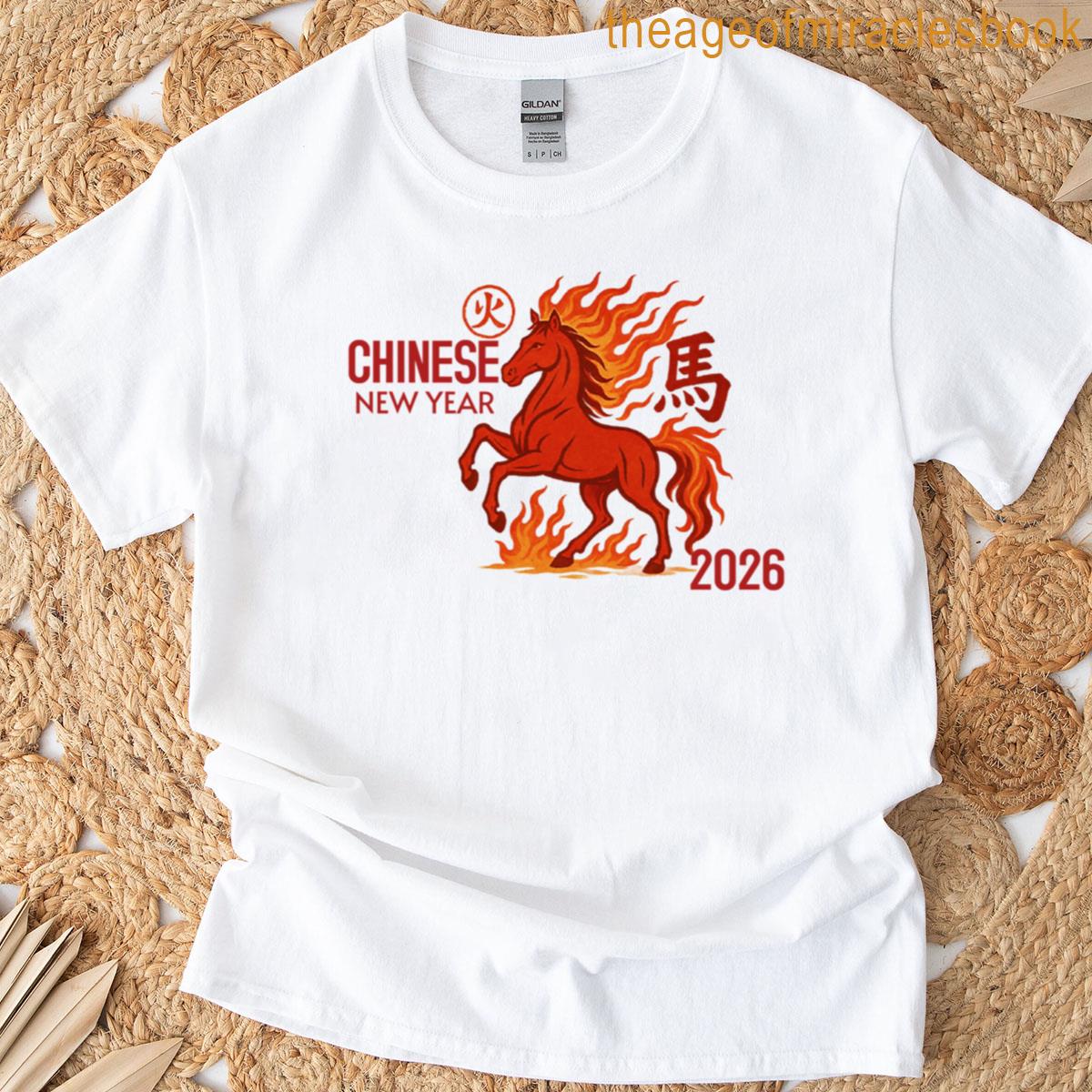 Chinese New Year 3w T-shirt